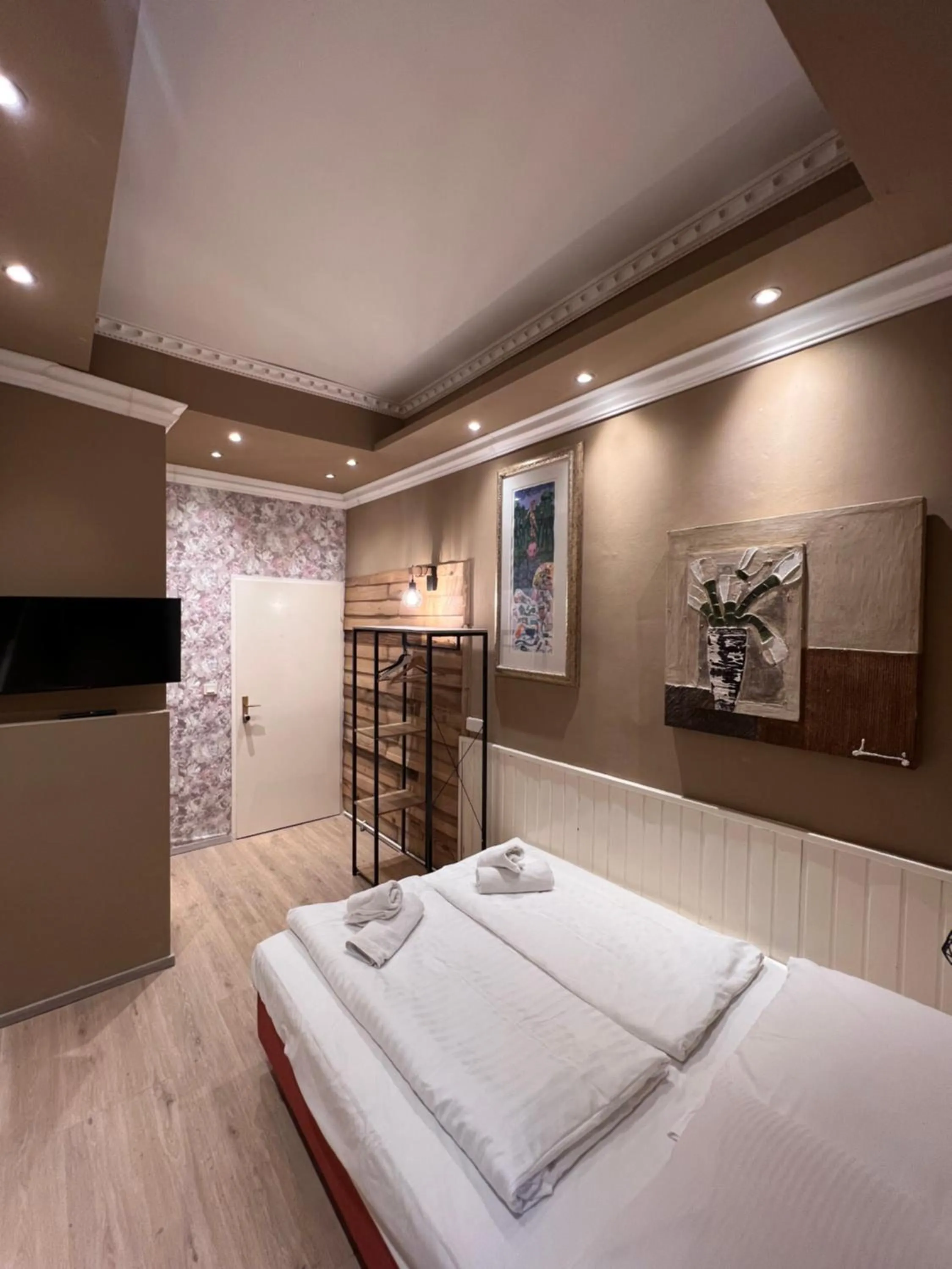 Bed in Urban Boutique Hotel