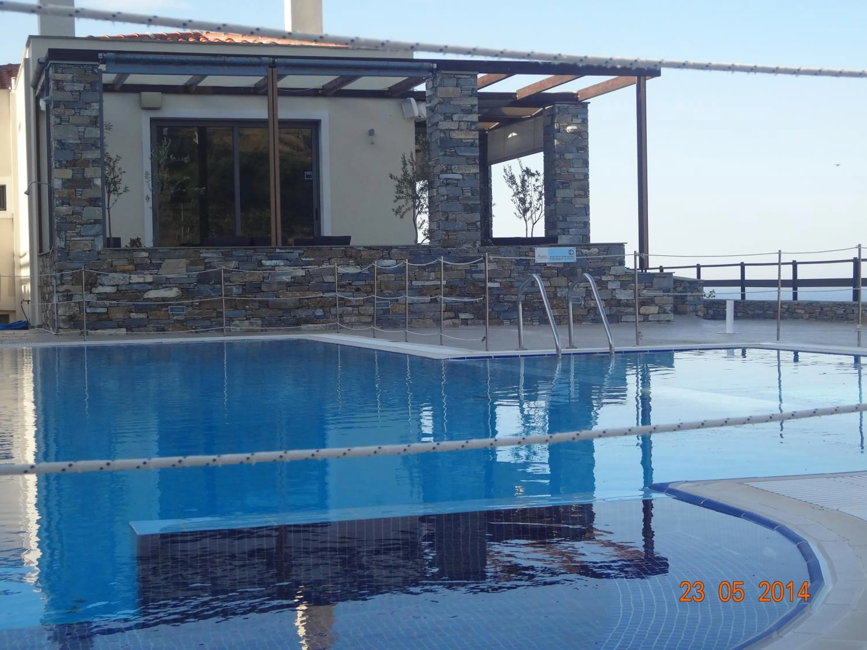 Facade/entrance in Aegea Hotel