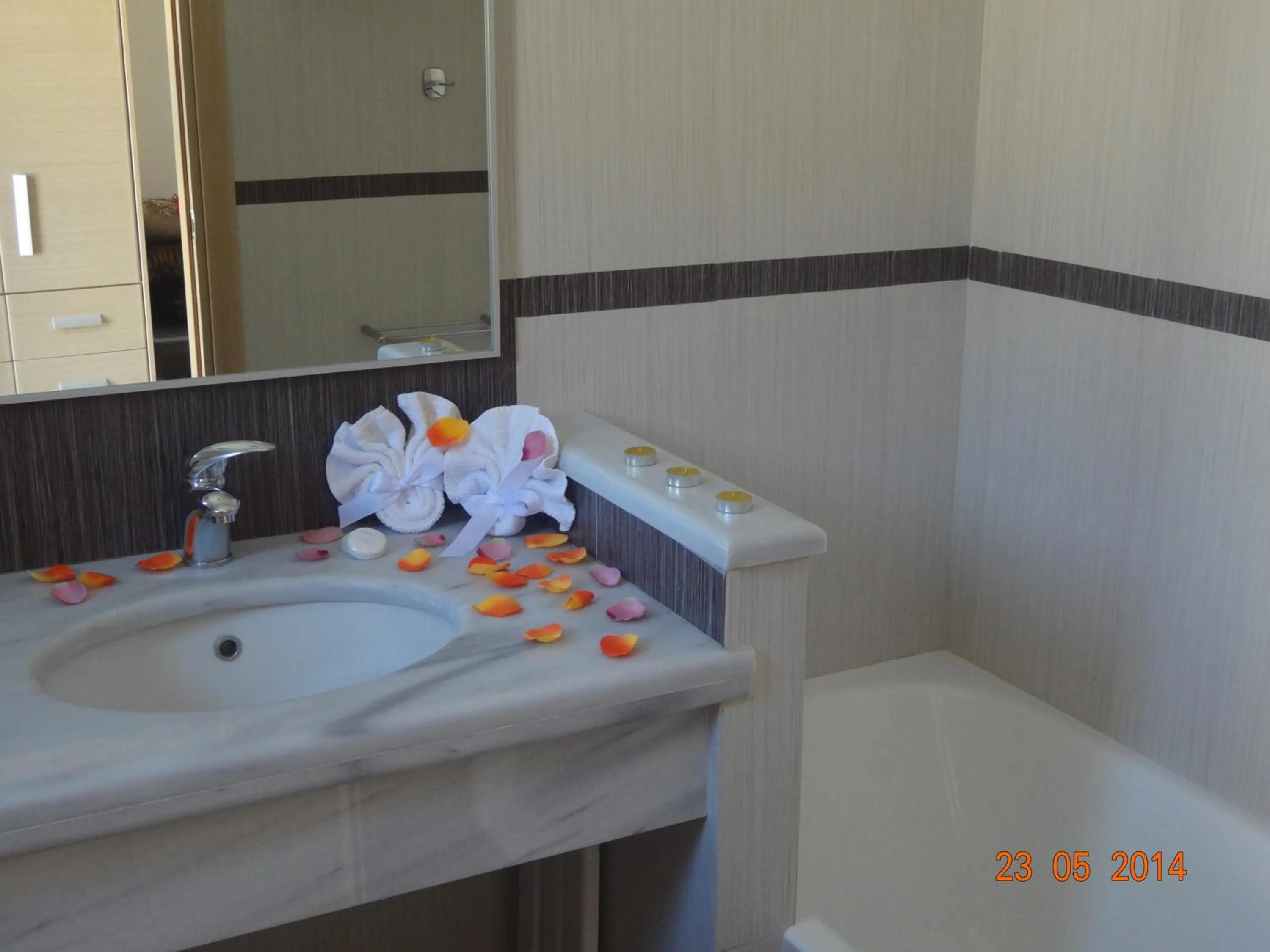 Bathroom in Aegea Hotel