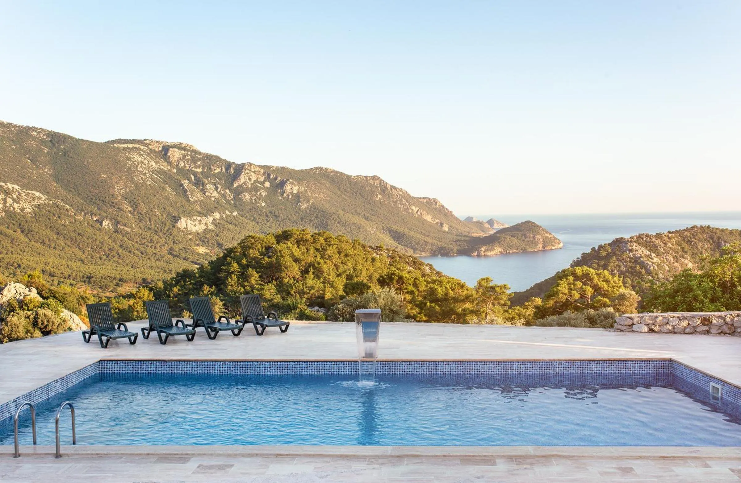 Pool view in Kadir's Eco Life