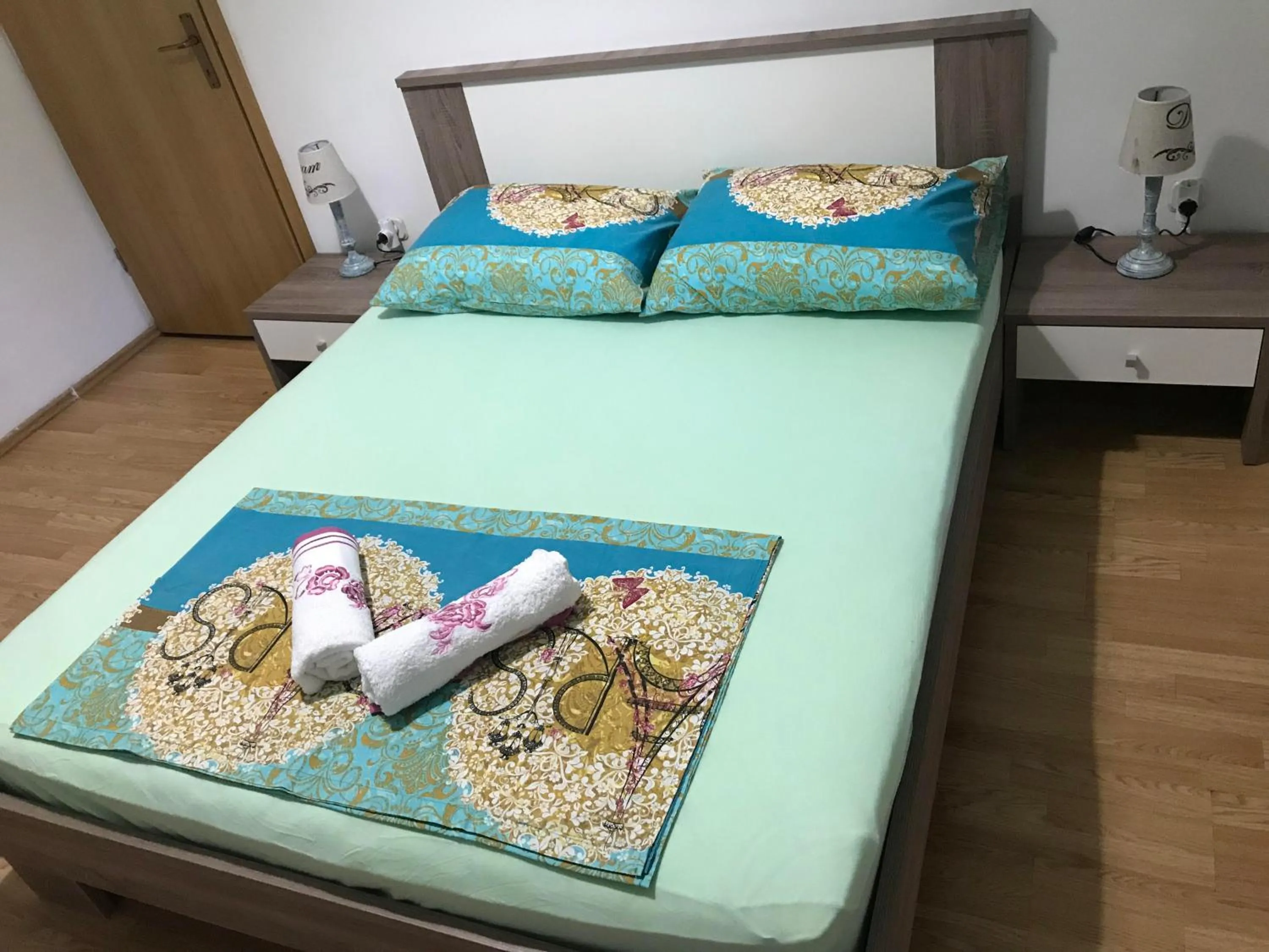 Bedroom, Bed in Epicenter Apartments Split