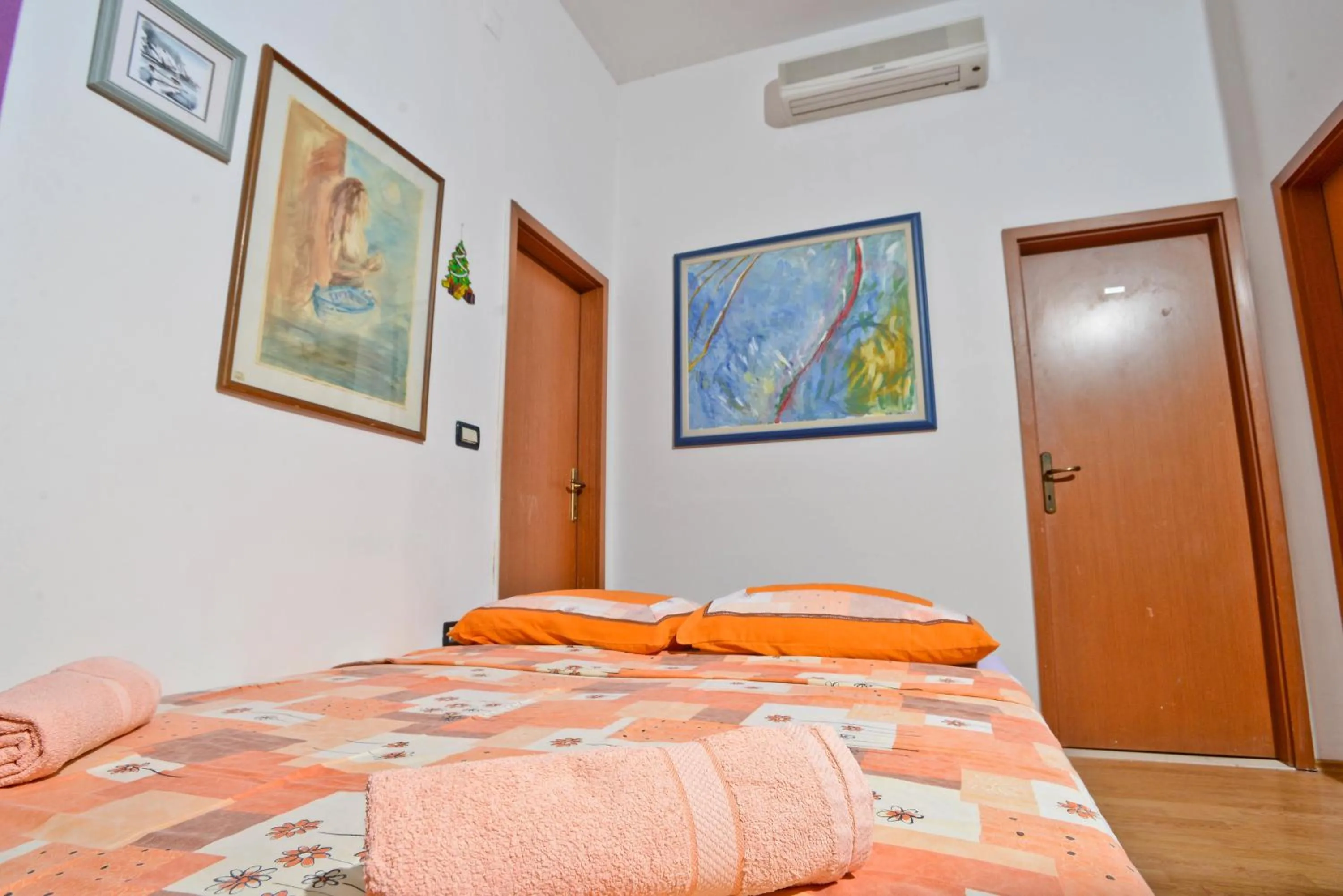 Living room, Bed in Epicenter Apartments Split