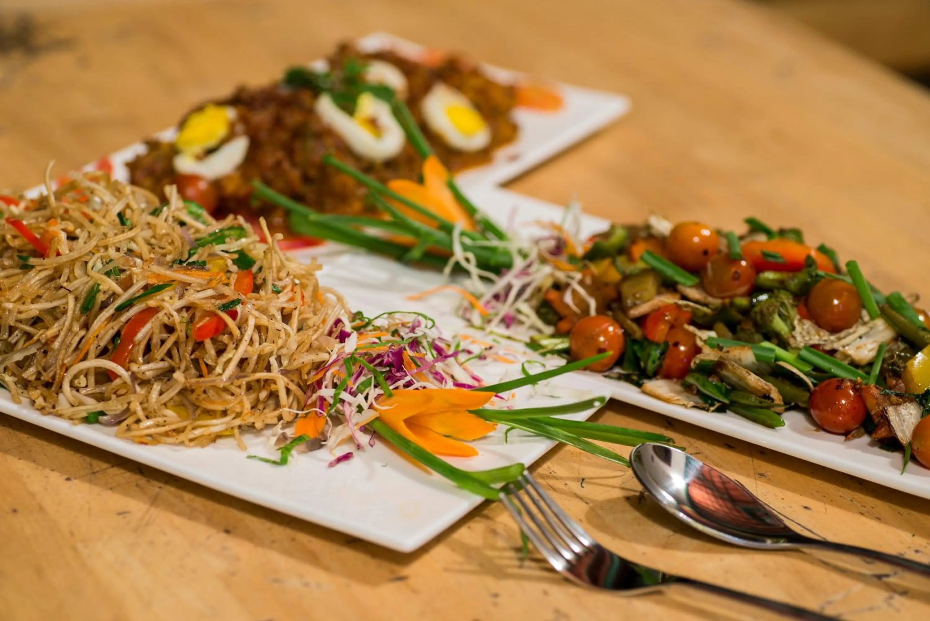 Food close-up in Eka Resort