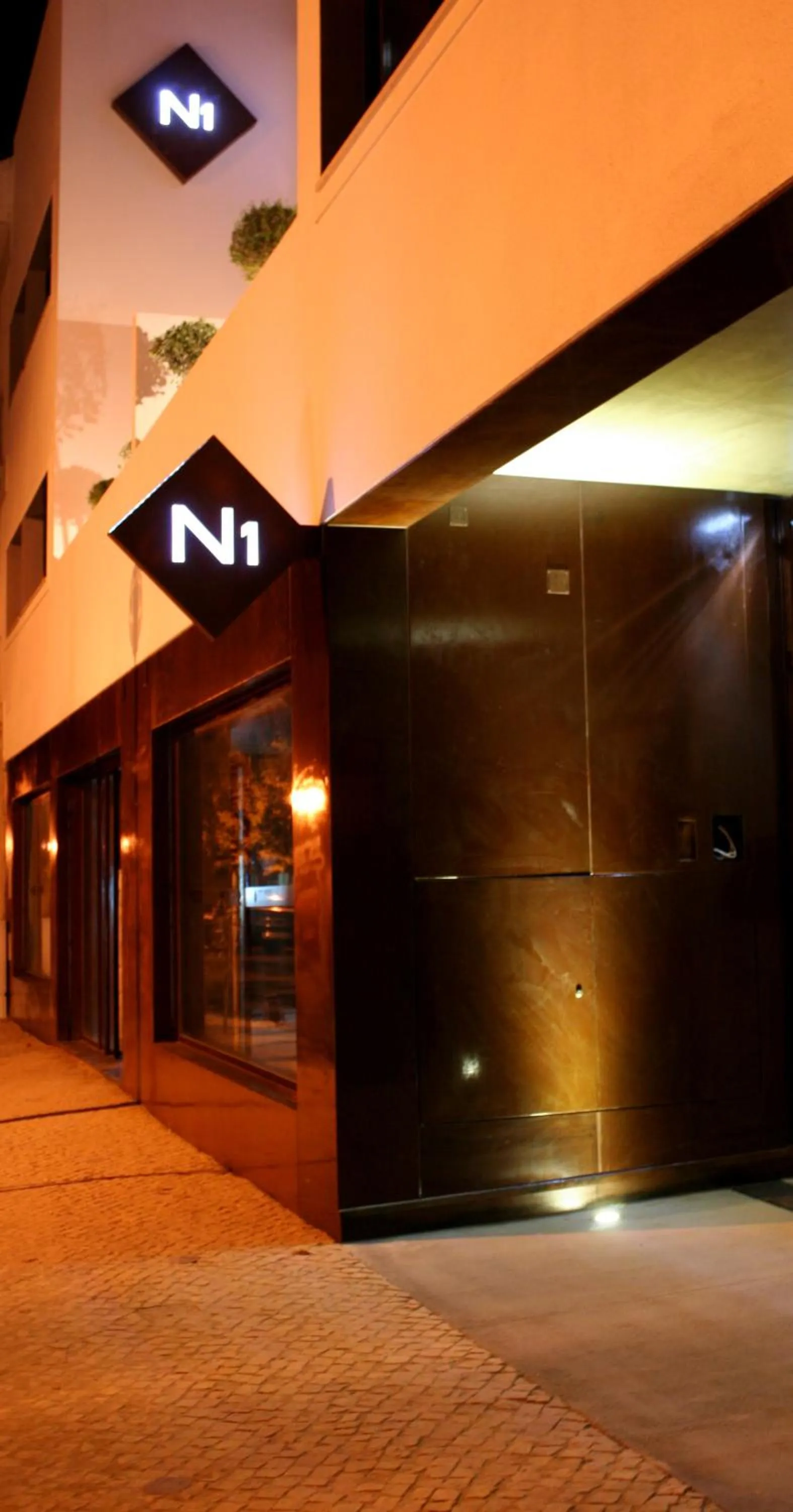 Facade/entrance in N1 Hostel Apartments and Suites