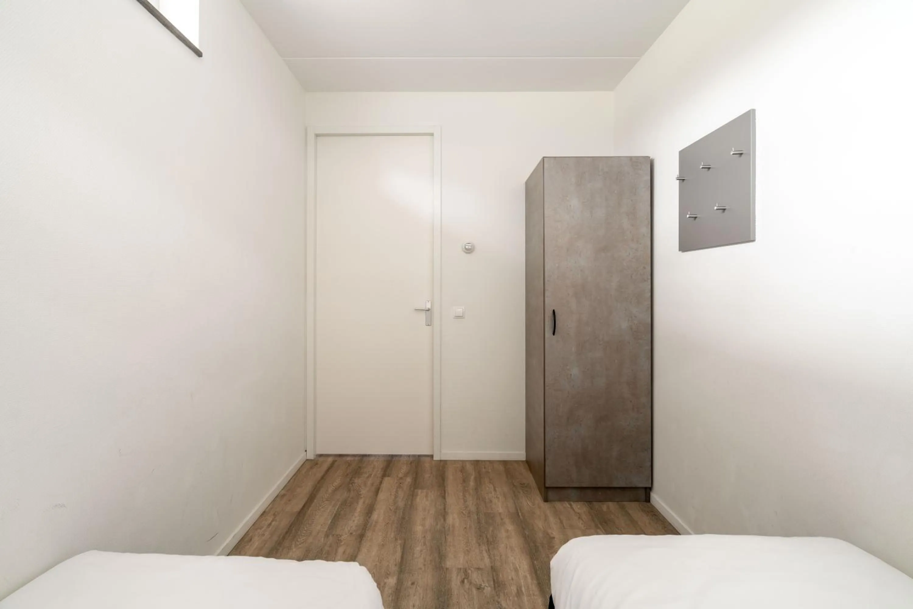 wardrobe, Bed in YAYS Amsterdam Prince Island by Numa