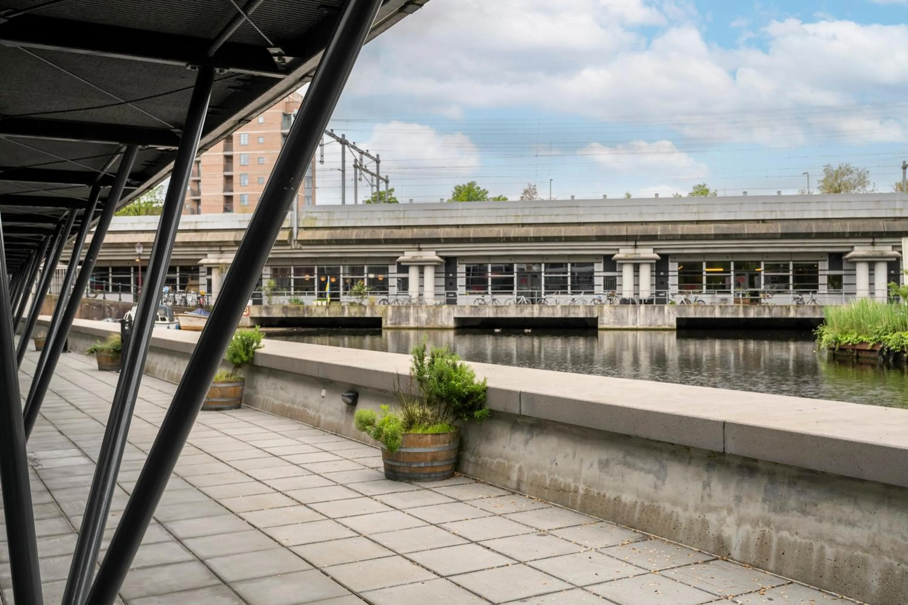 Balcony/Terrace in YAYS Amsterdam Prince Island by Numa