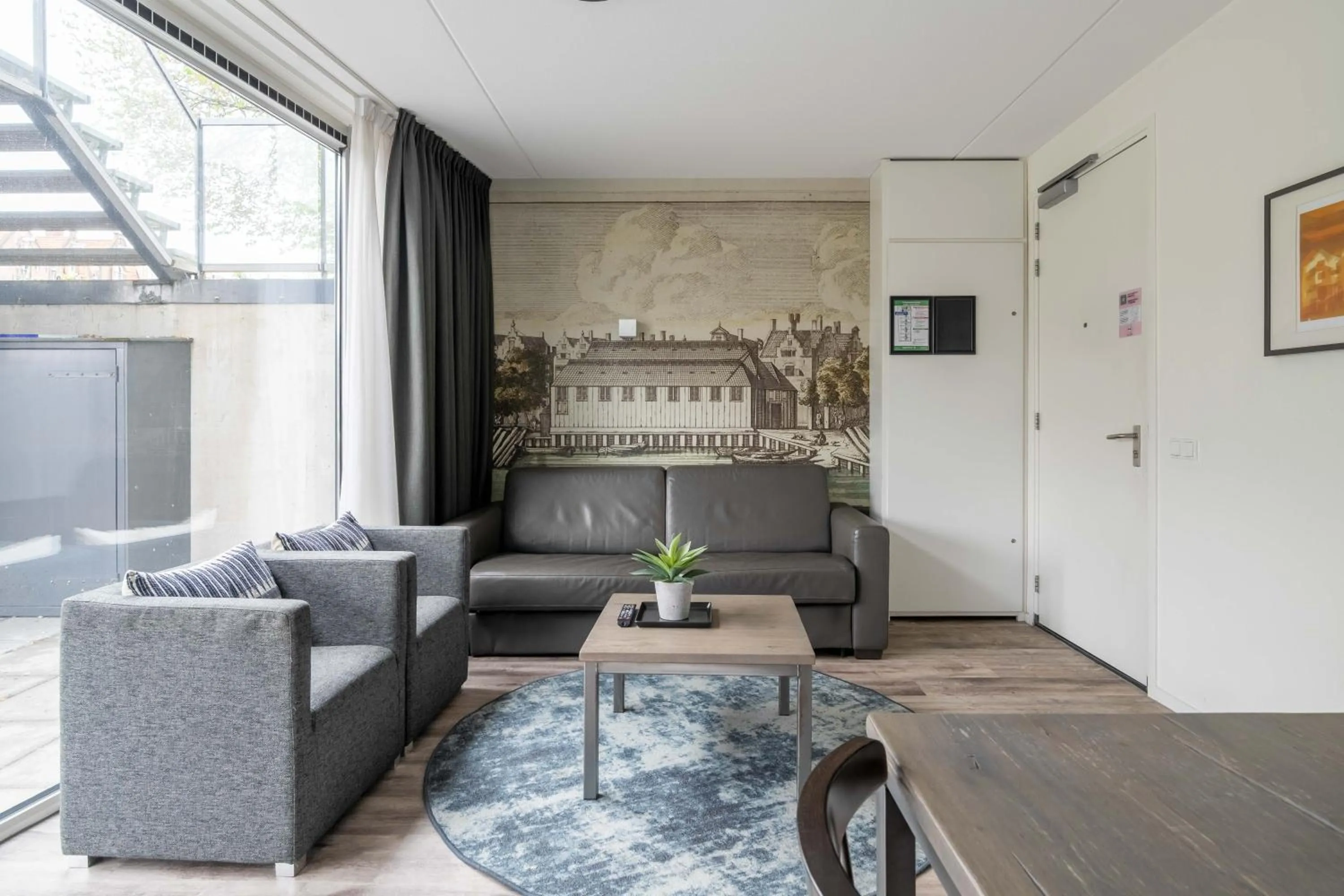 Living room in YAYS Amsterdam Prince Island by Numa