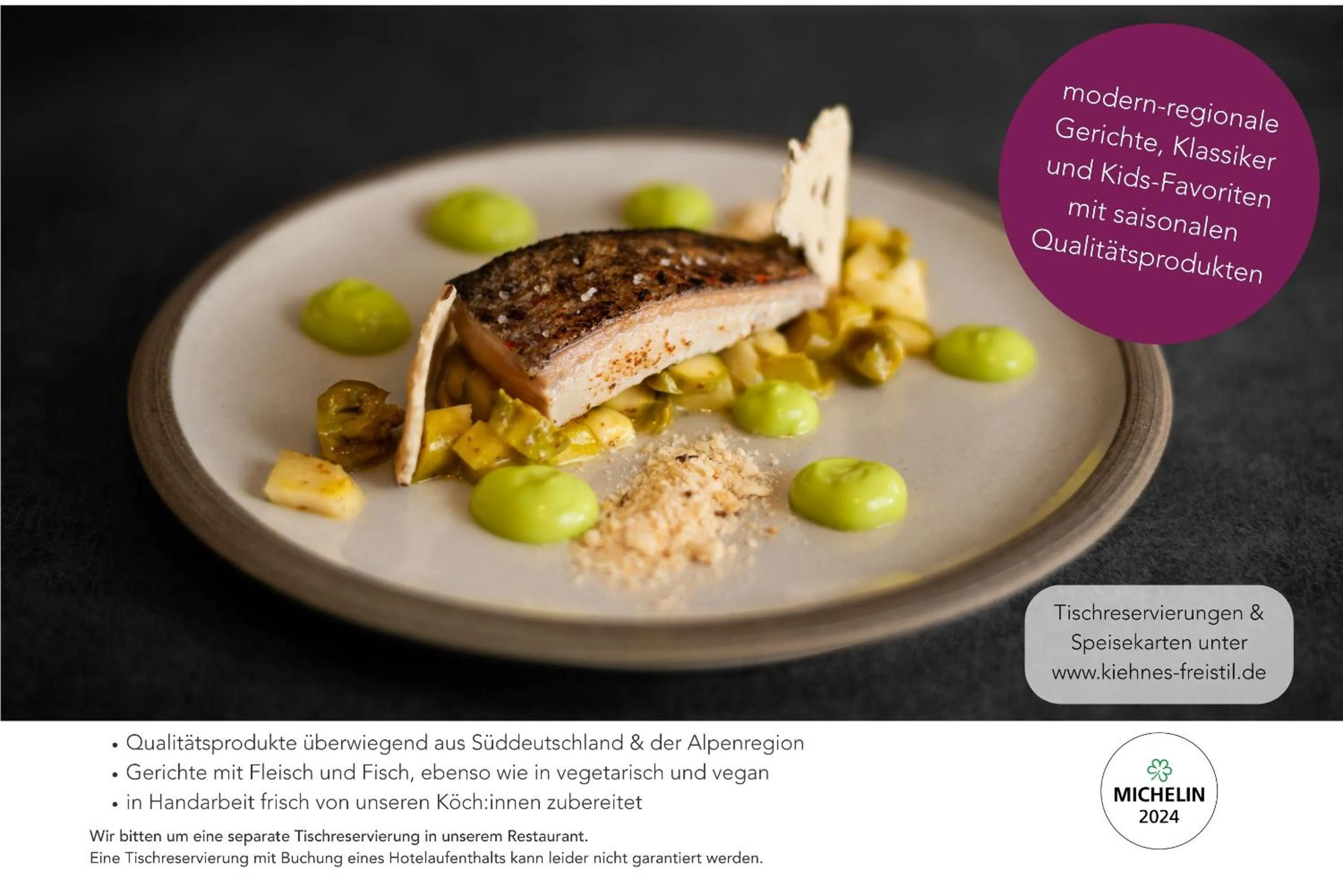 Restaurant/places to eat in freistil Boutiquehotel