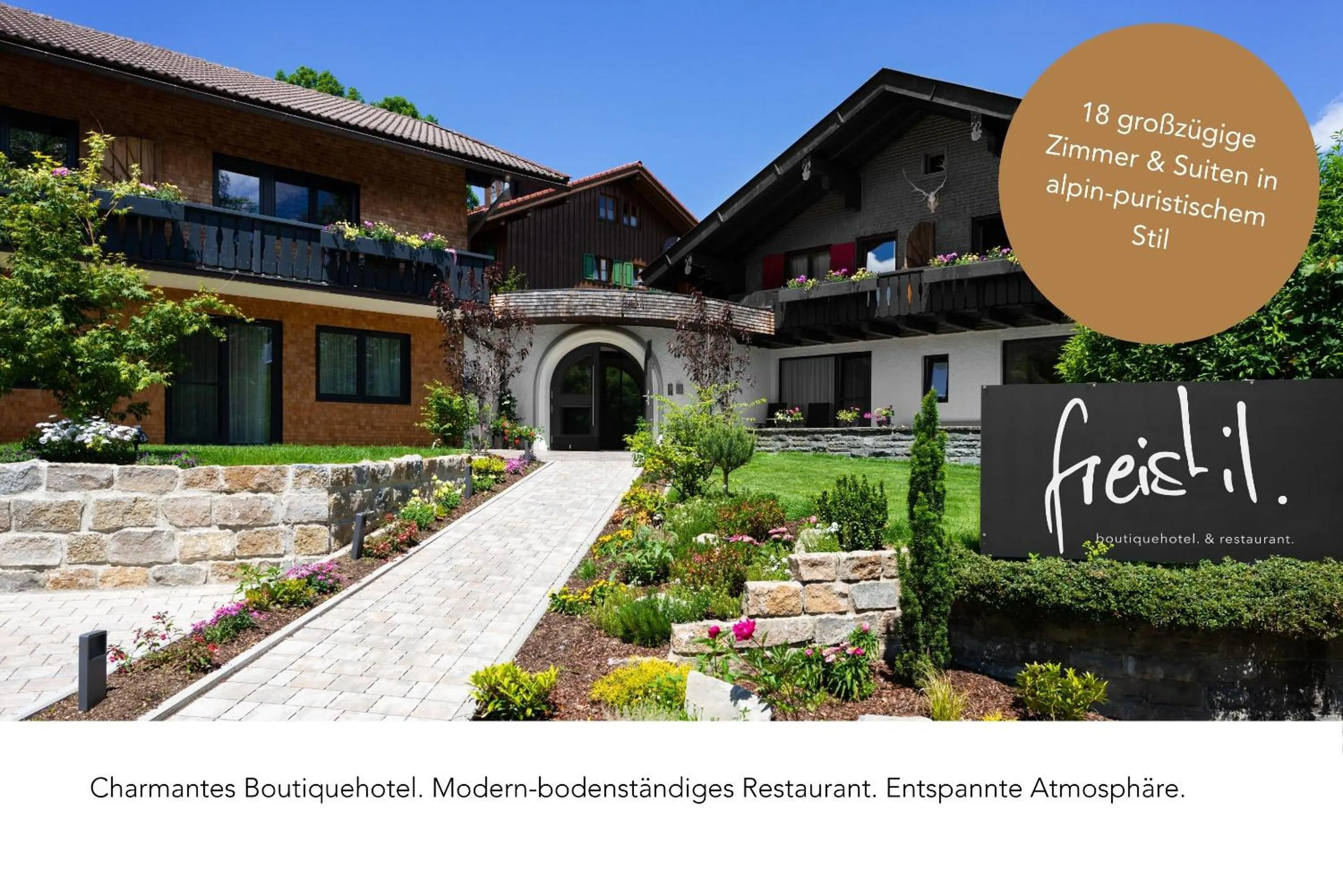 Property building in freistil Boutiquehotel