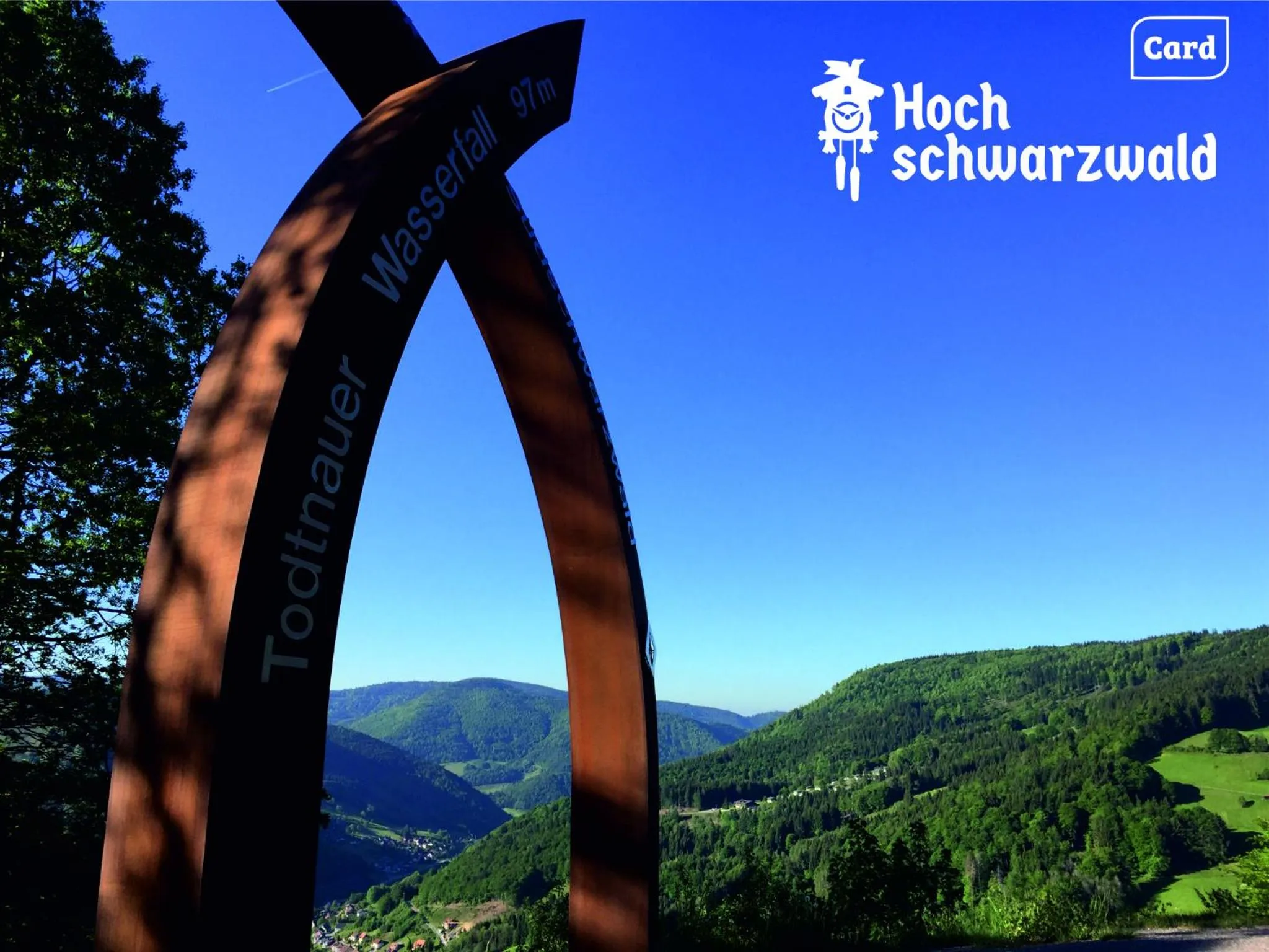 Natural landscape in Pension Glöcklehof