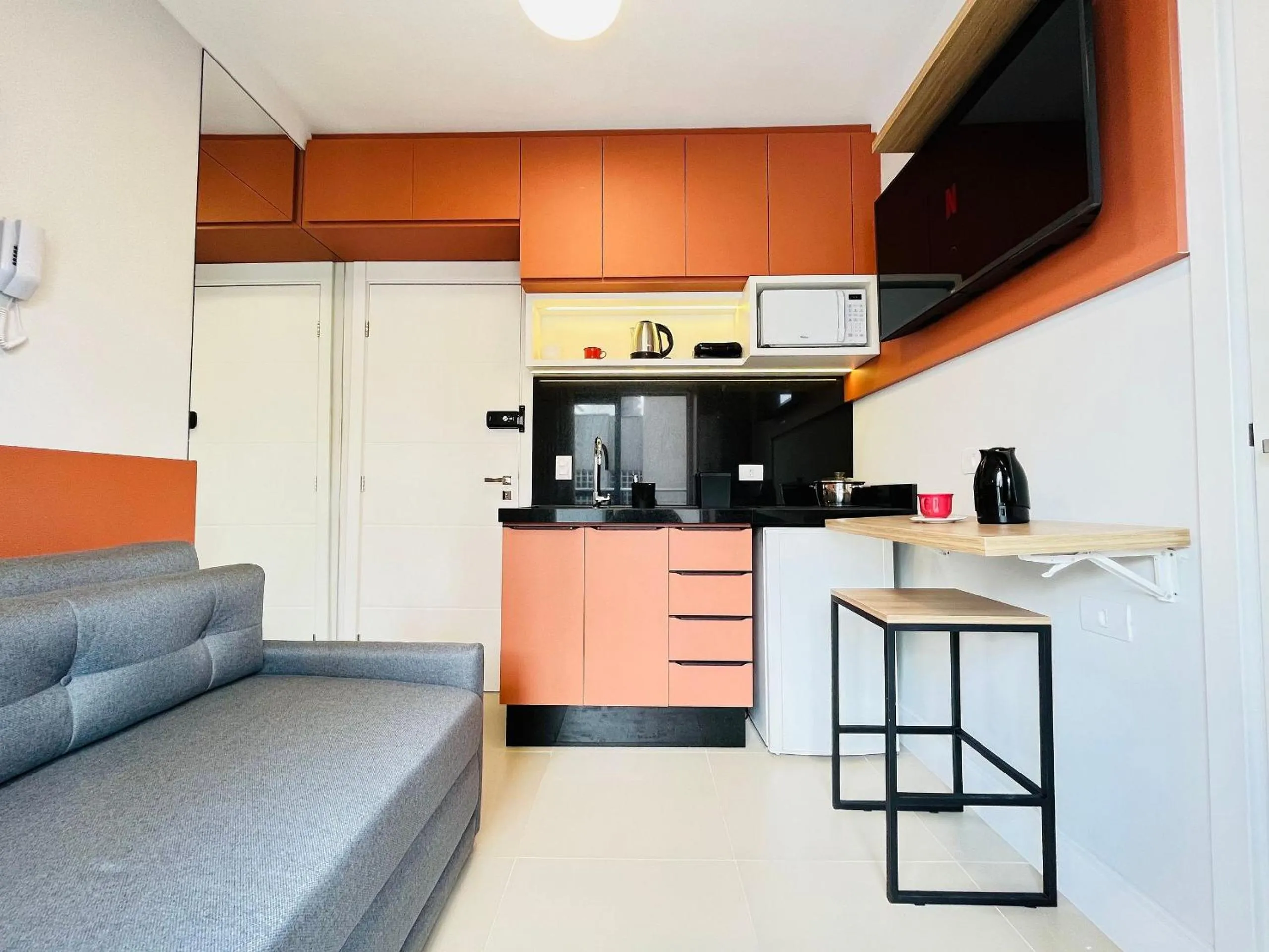 Kitchen or kitchenette in Start - Vila Izabel | Gonzaga Stays