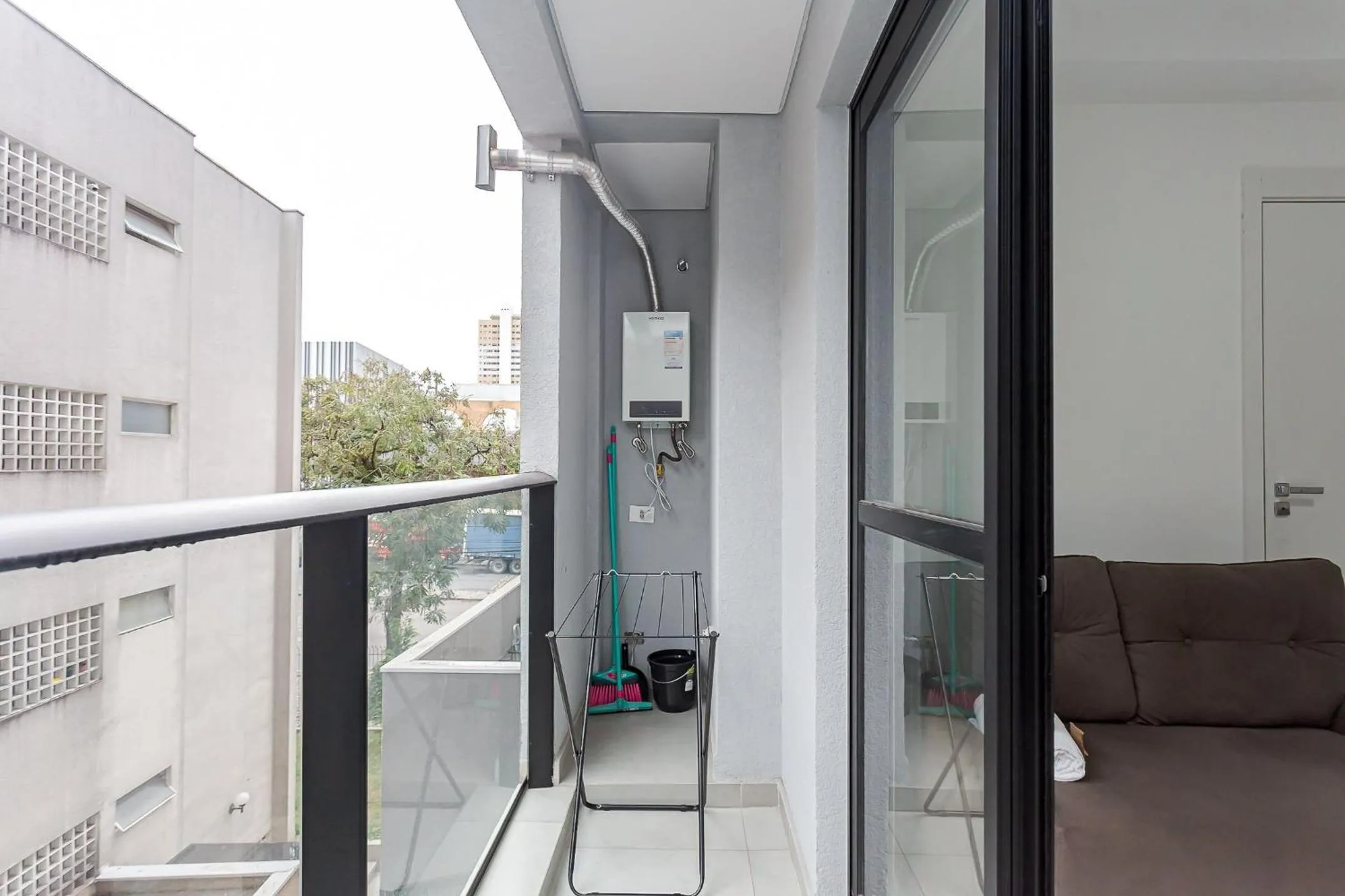 Balcony/Terrace in Start - Vila Izabel | Gonzaga Stays