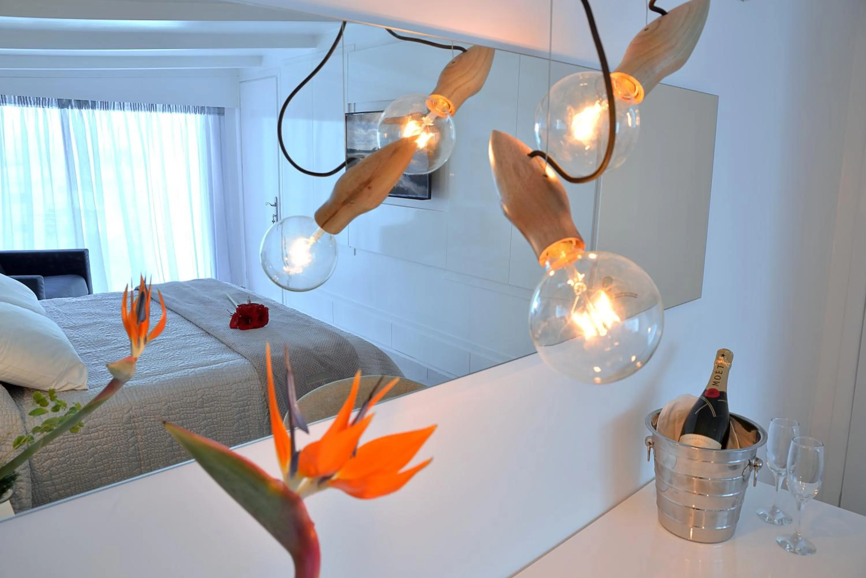 Decorative detail, Bed in TRYP by Wyndham Corfu Dassia