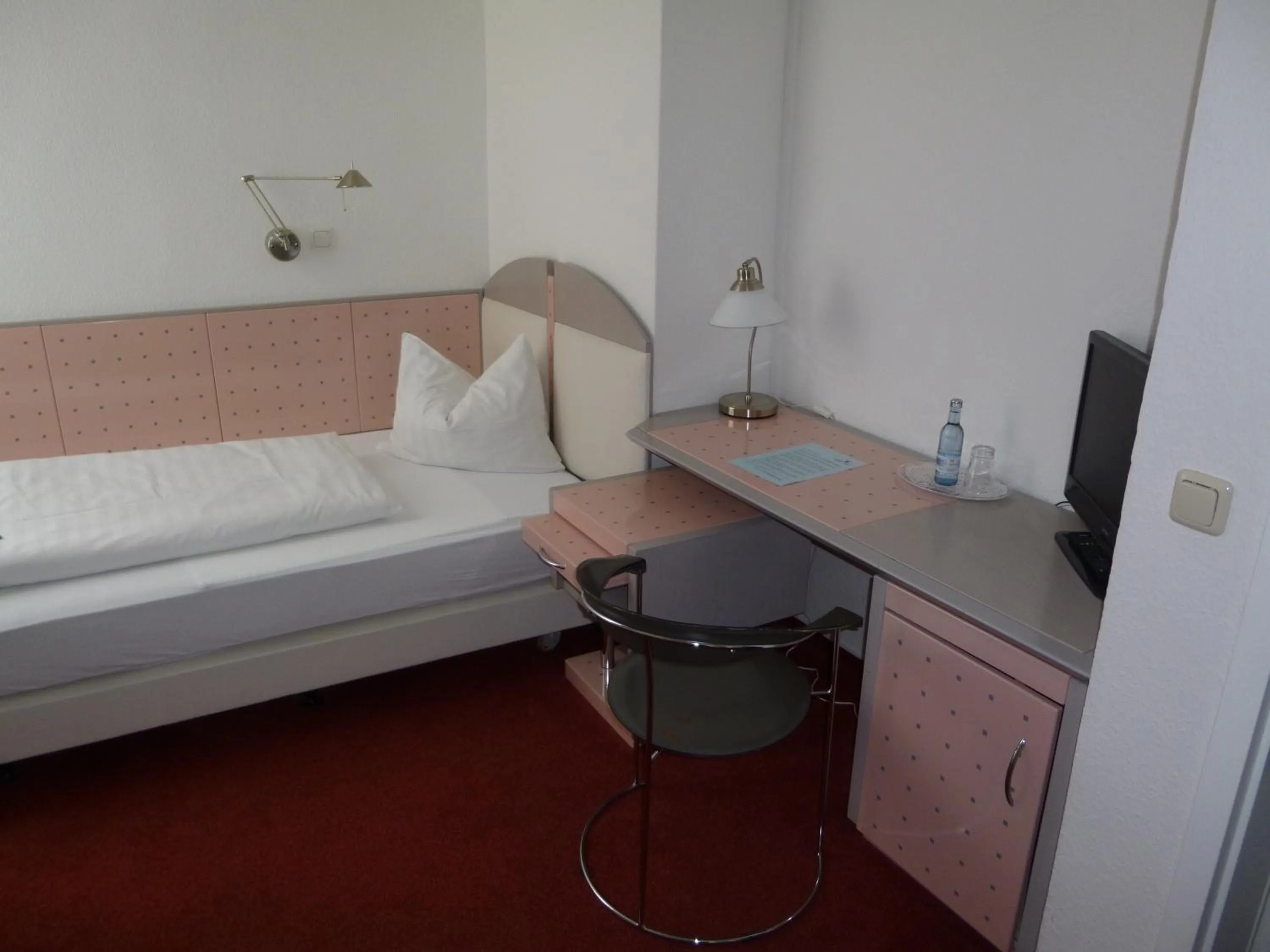 Decorative detail, Bed in Hotel Adler