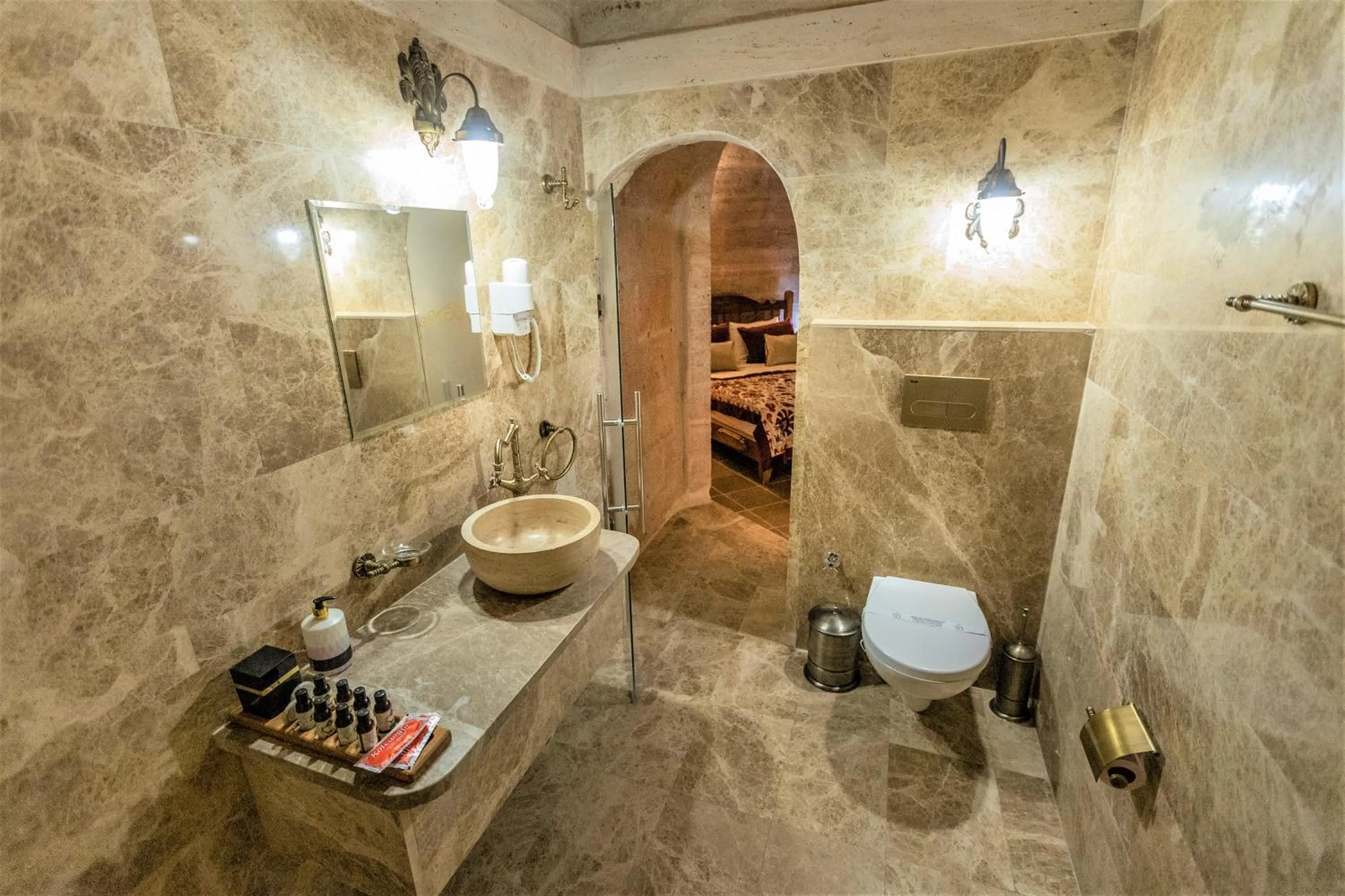 Bathroom in Mimi Cappadocia Luxury Cave Hotel