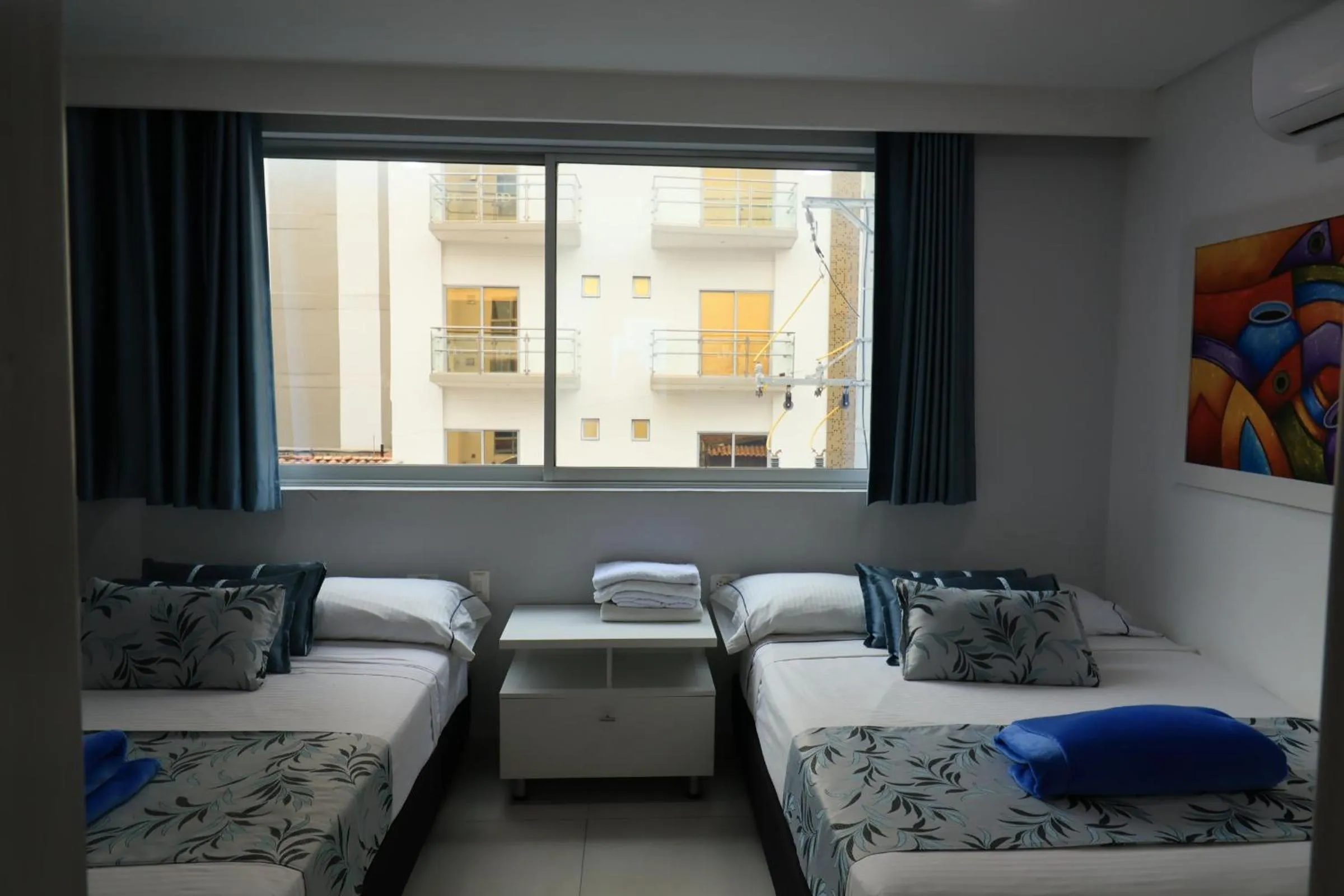 Bed in El Oscar Hotel