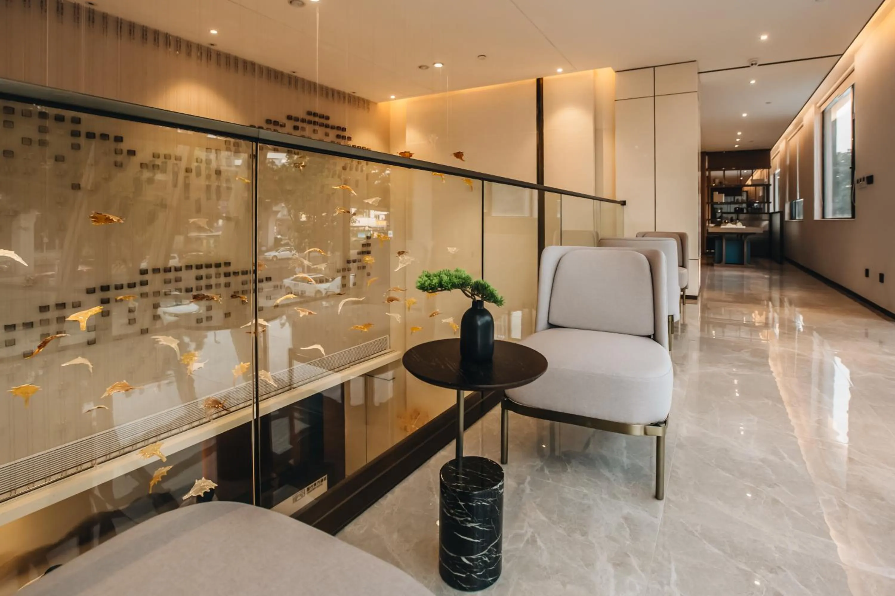 Seating area in Orienwit Hotel-Free Shuttle Bus fir Canton Fair