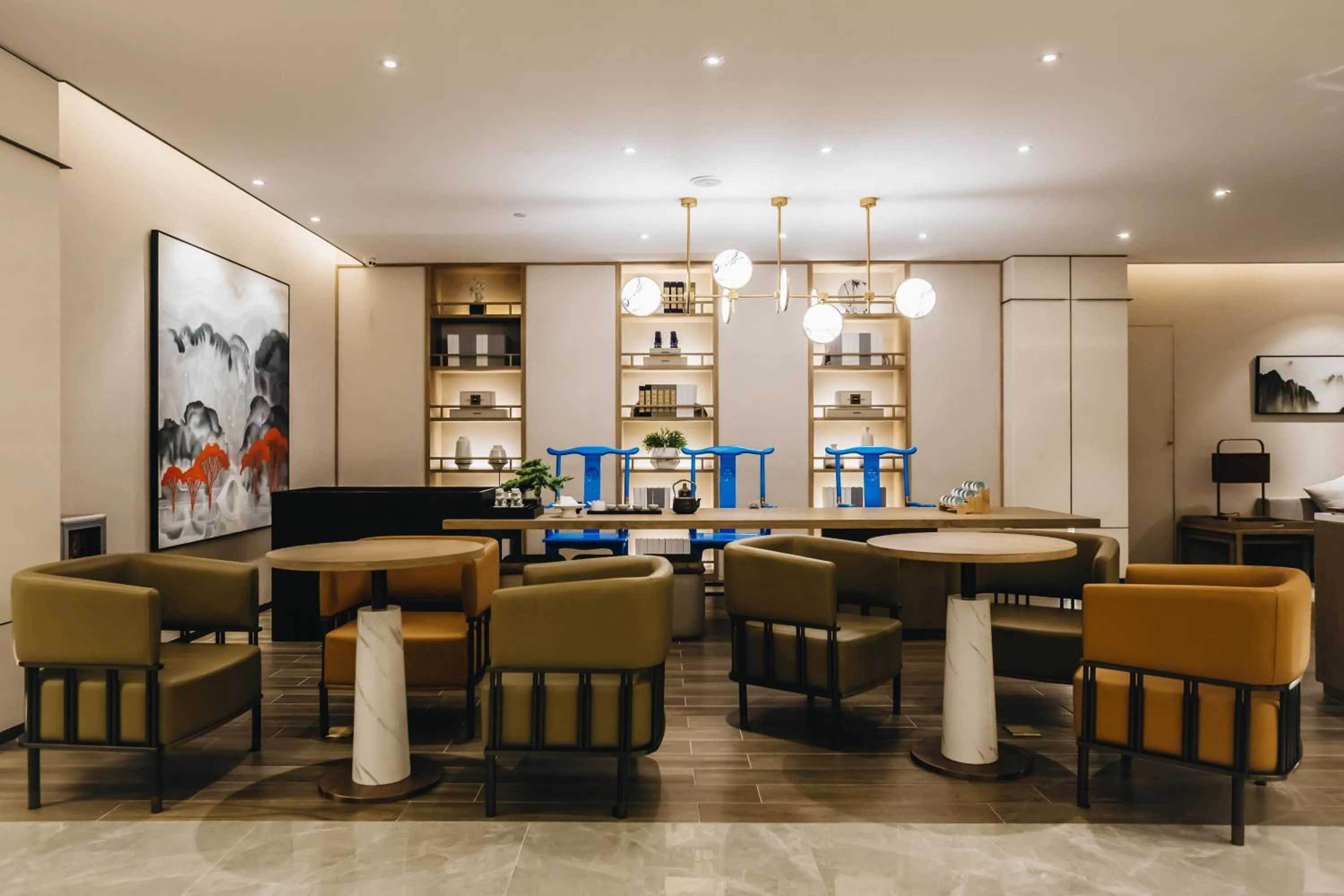 Seating area in Orienwit Hotel-Free Shuttle Bus fir Canton Fair