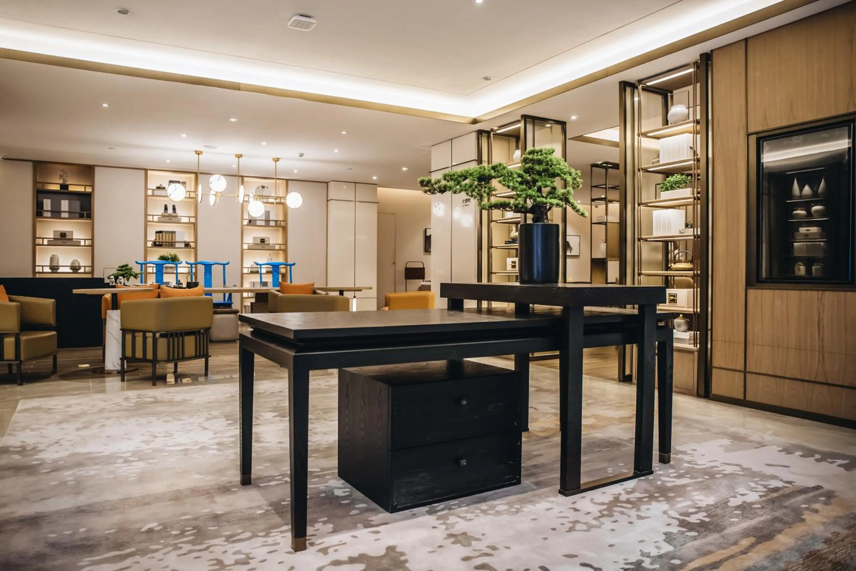 Seating area in Orienwit Hotel-Free Shuttle Bus fir Canton Fair