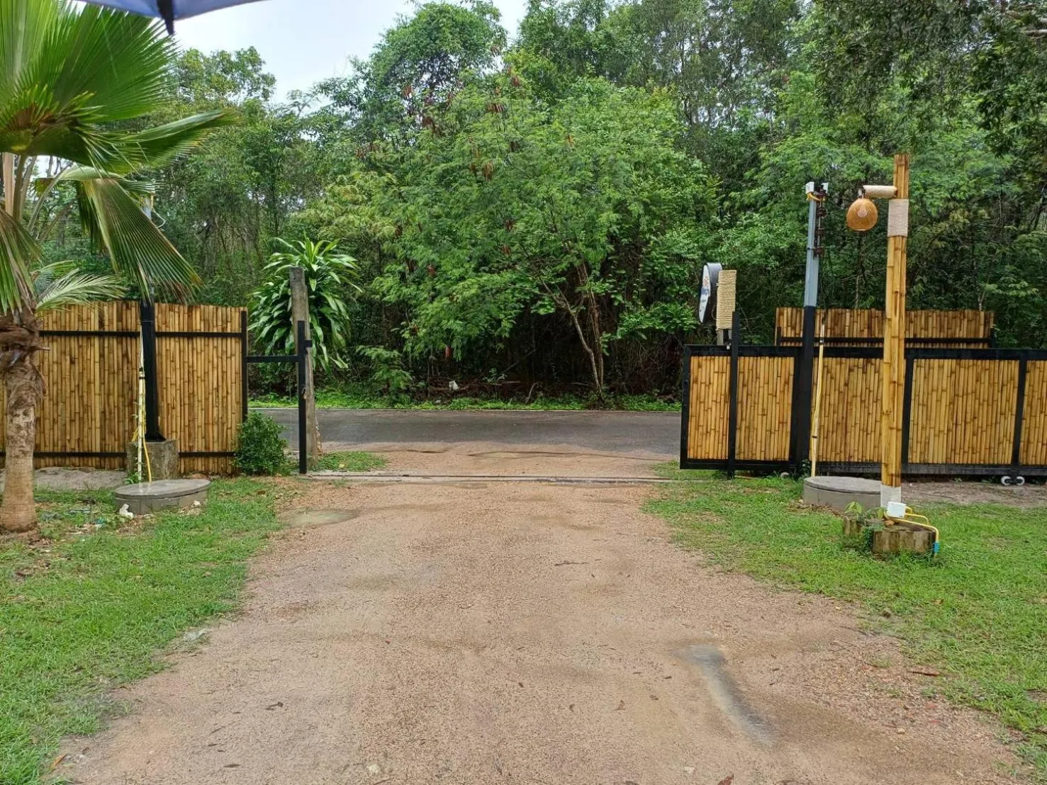 Garden view in PAN Beachfront Resort Krabi