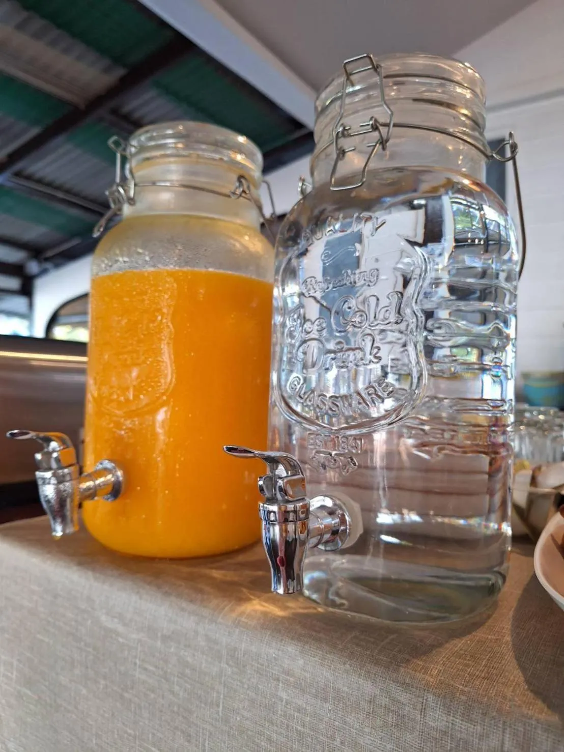 Food and drinks in PAN Beachfront Resort Krabi