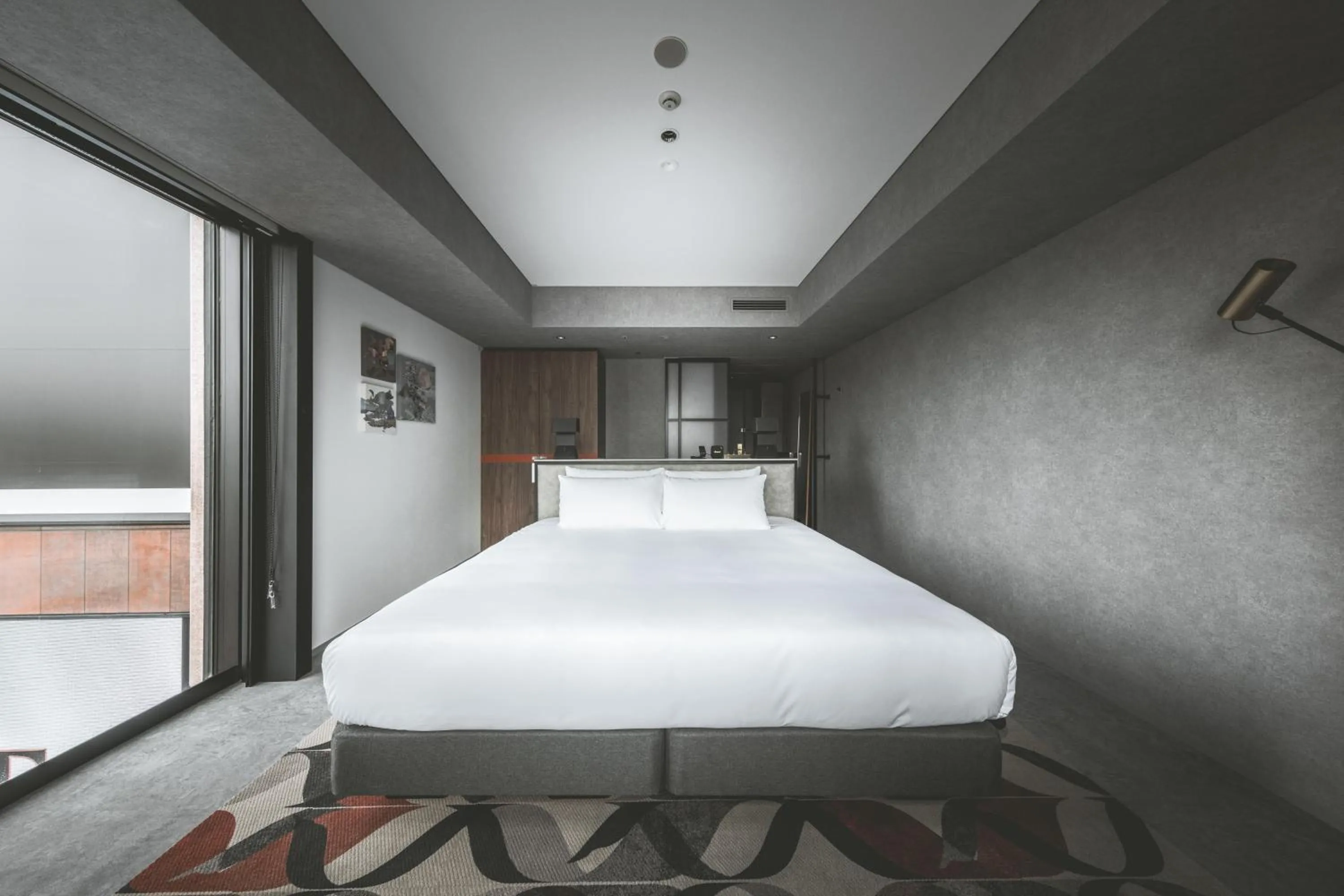 Bed in SAPPORO STREAM HOTEL