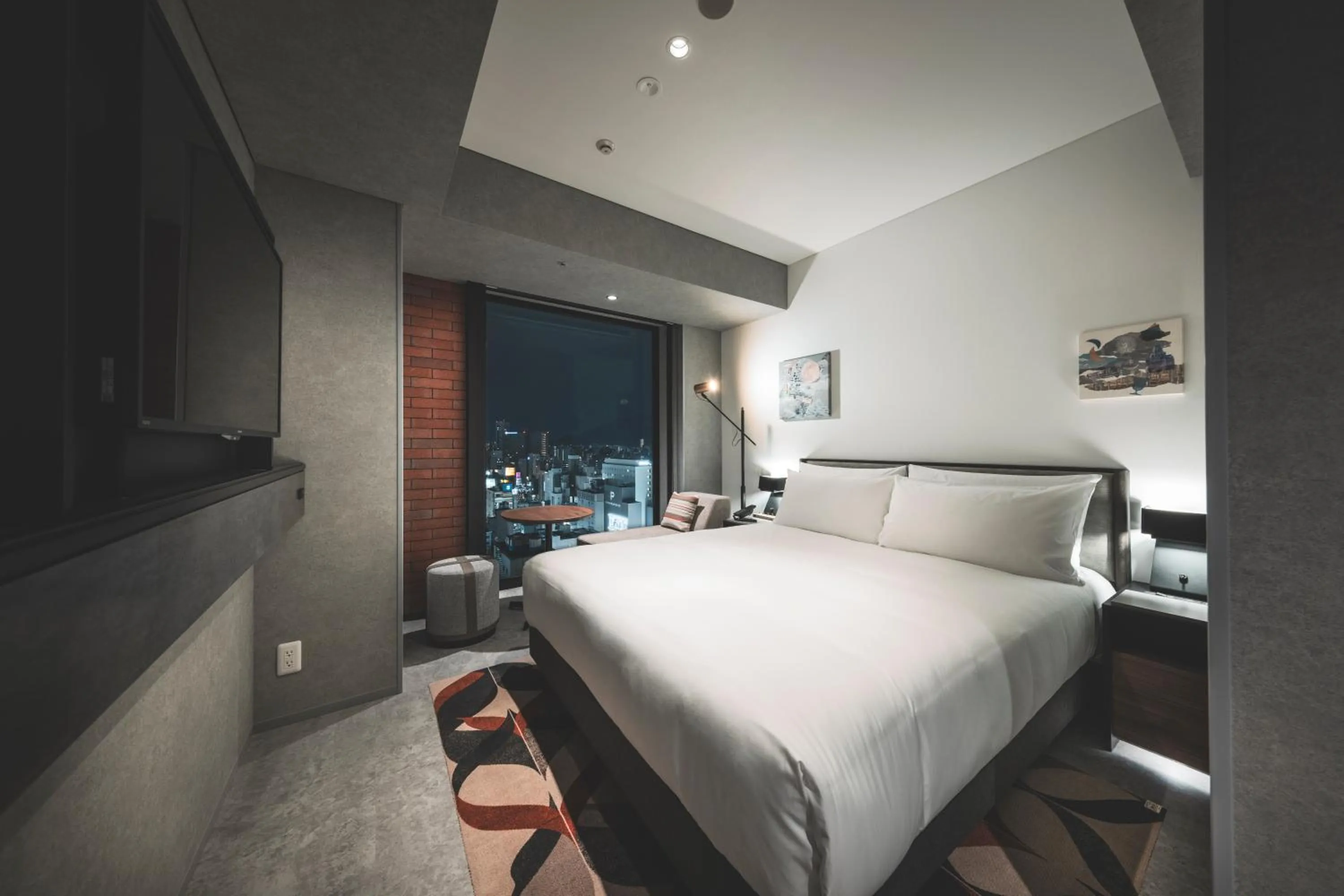 Bed in SAPPORO STREAM HOTEL