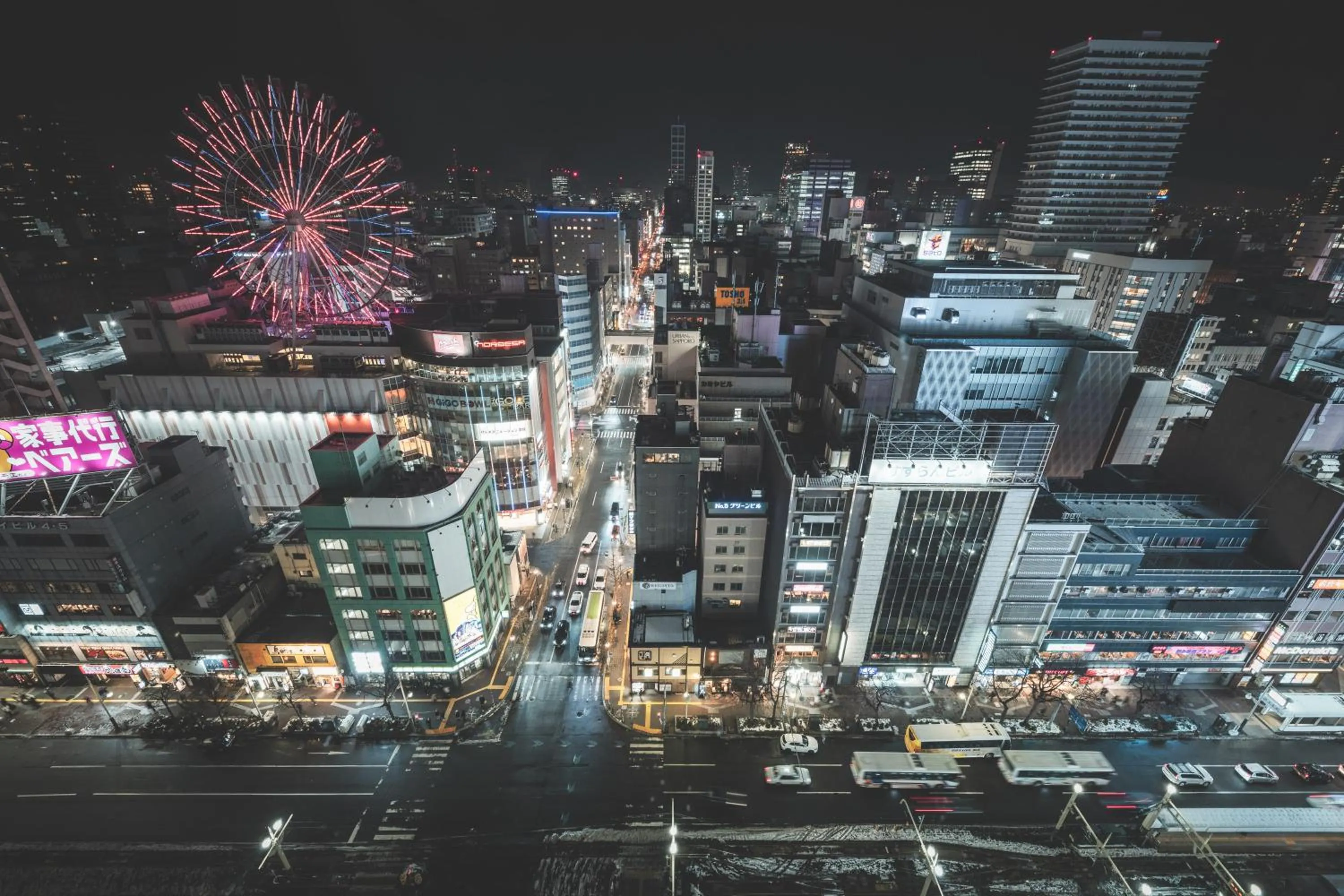 Night in SAPPORO STREAM HOTEL
