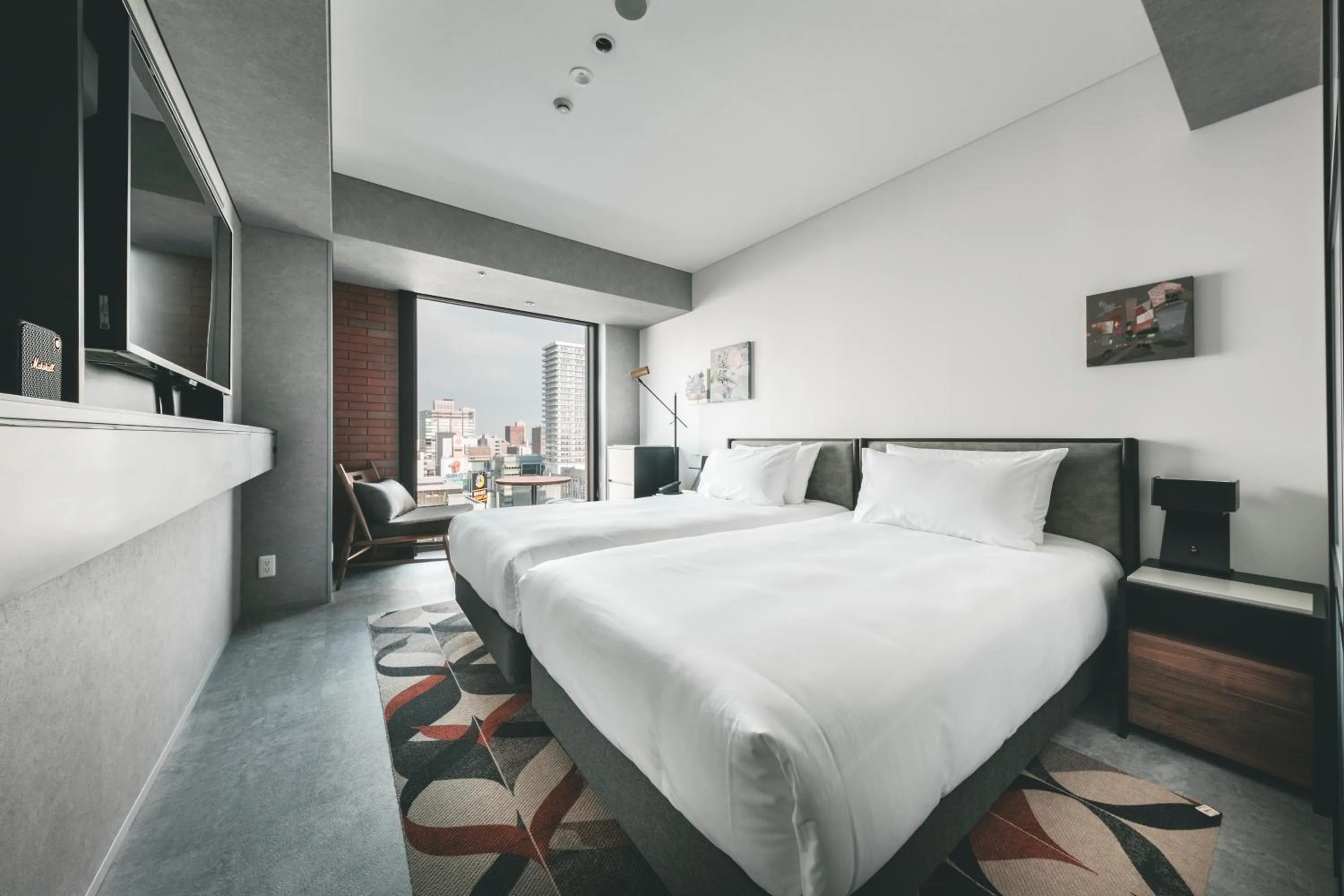 Bed in SAPPORO STREAM HOTEL