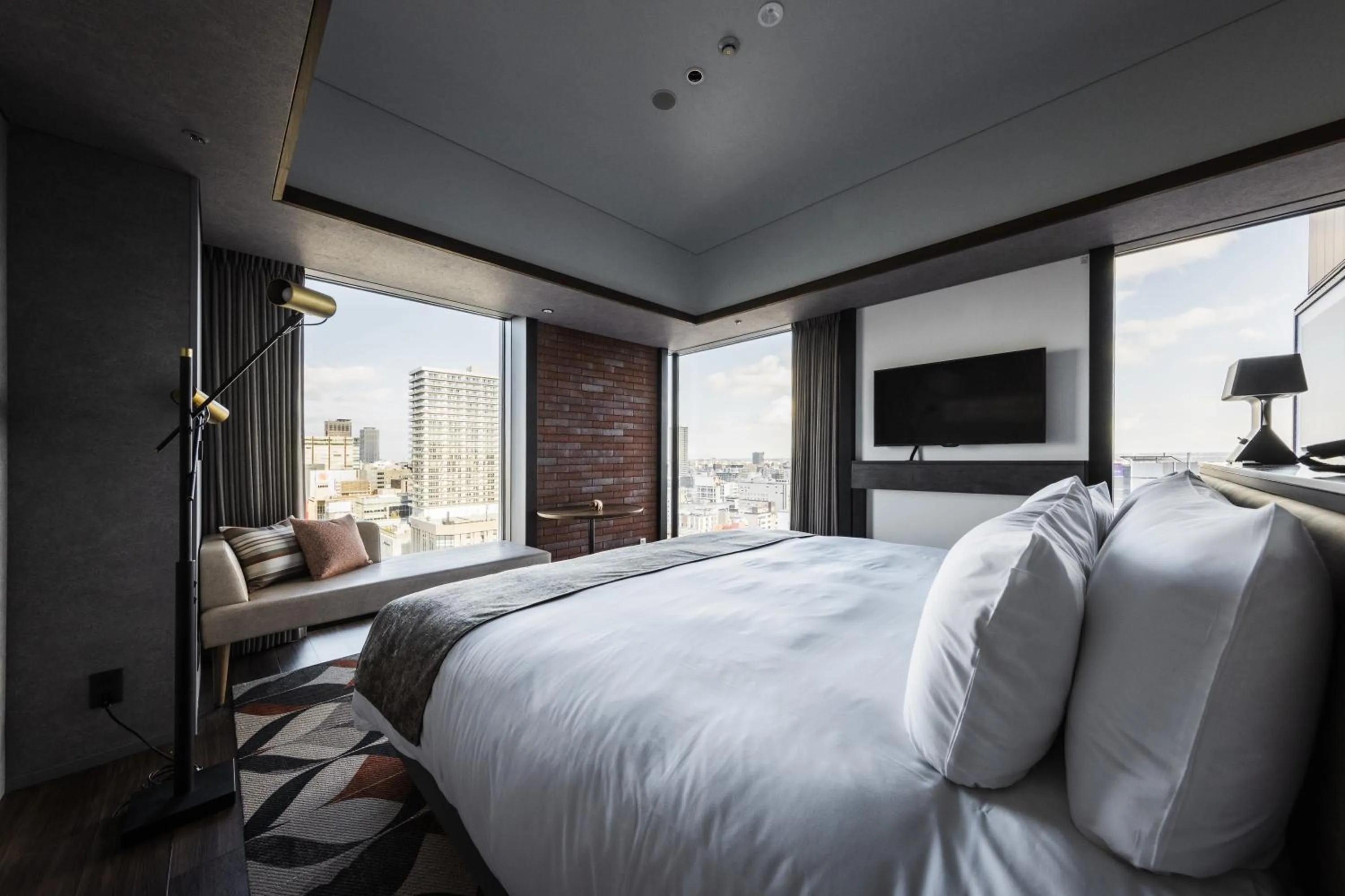 Bed in SAPPORO STREAM HOTEL