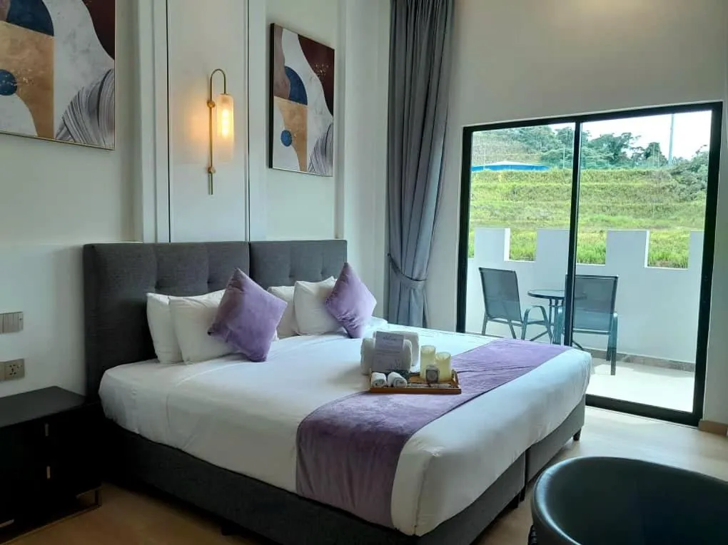 Bed in Cameron Lavender Mansion by PLAY