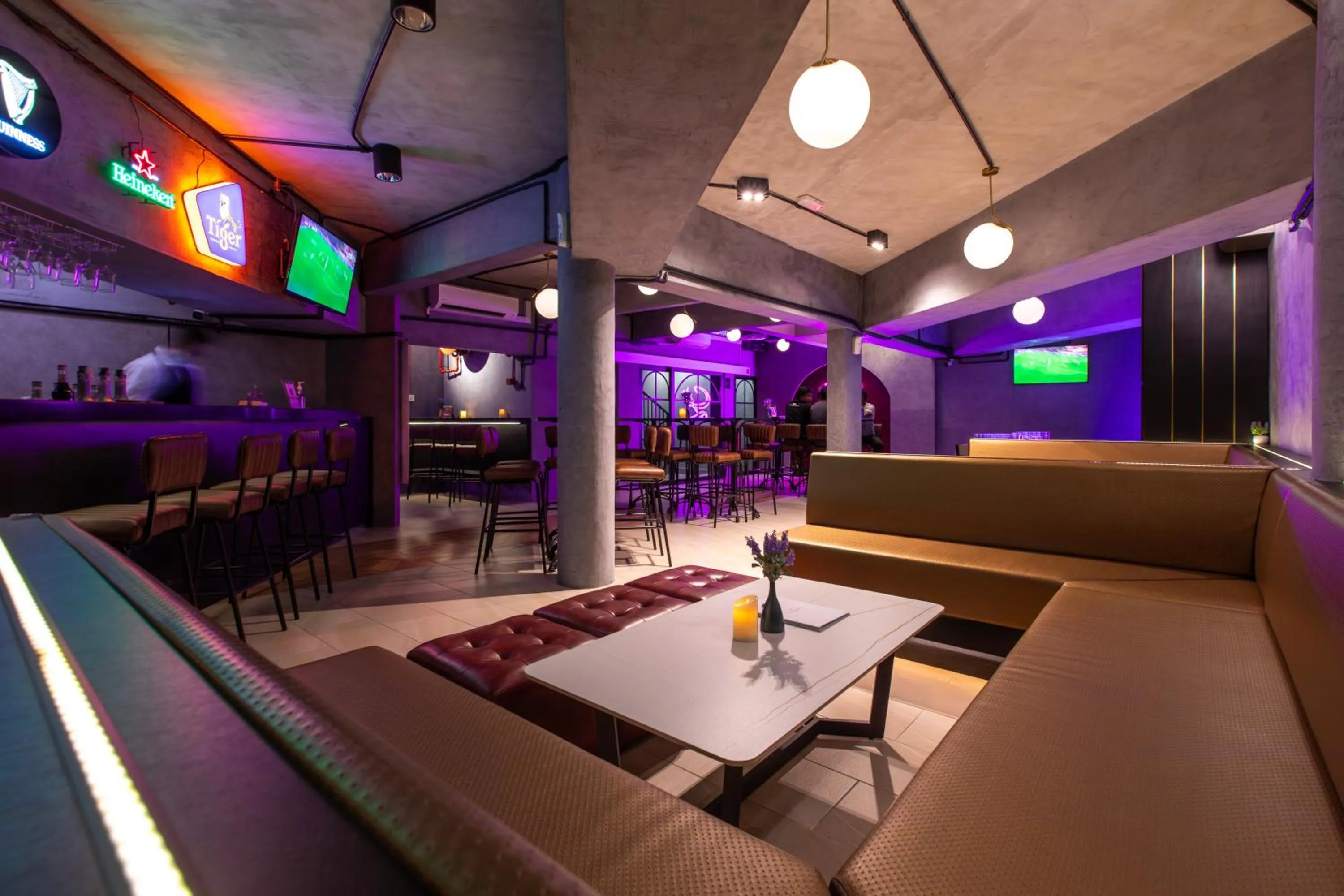 minibar in Cameron Lavender Mansion by PLAY