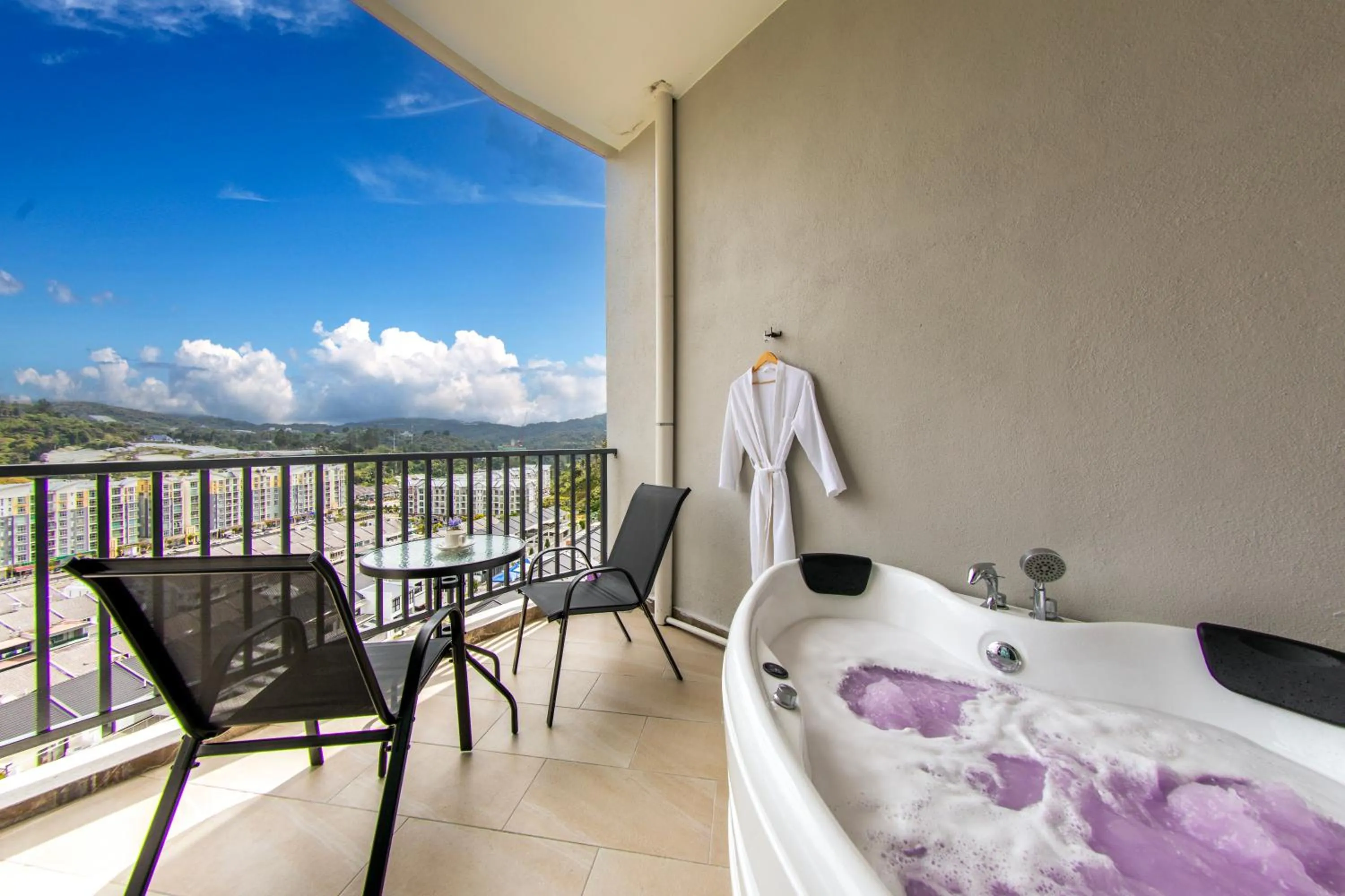 Hot Tub in Cameron Lavender Mansion by PLAY