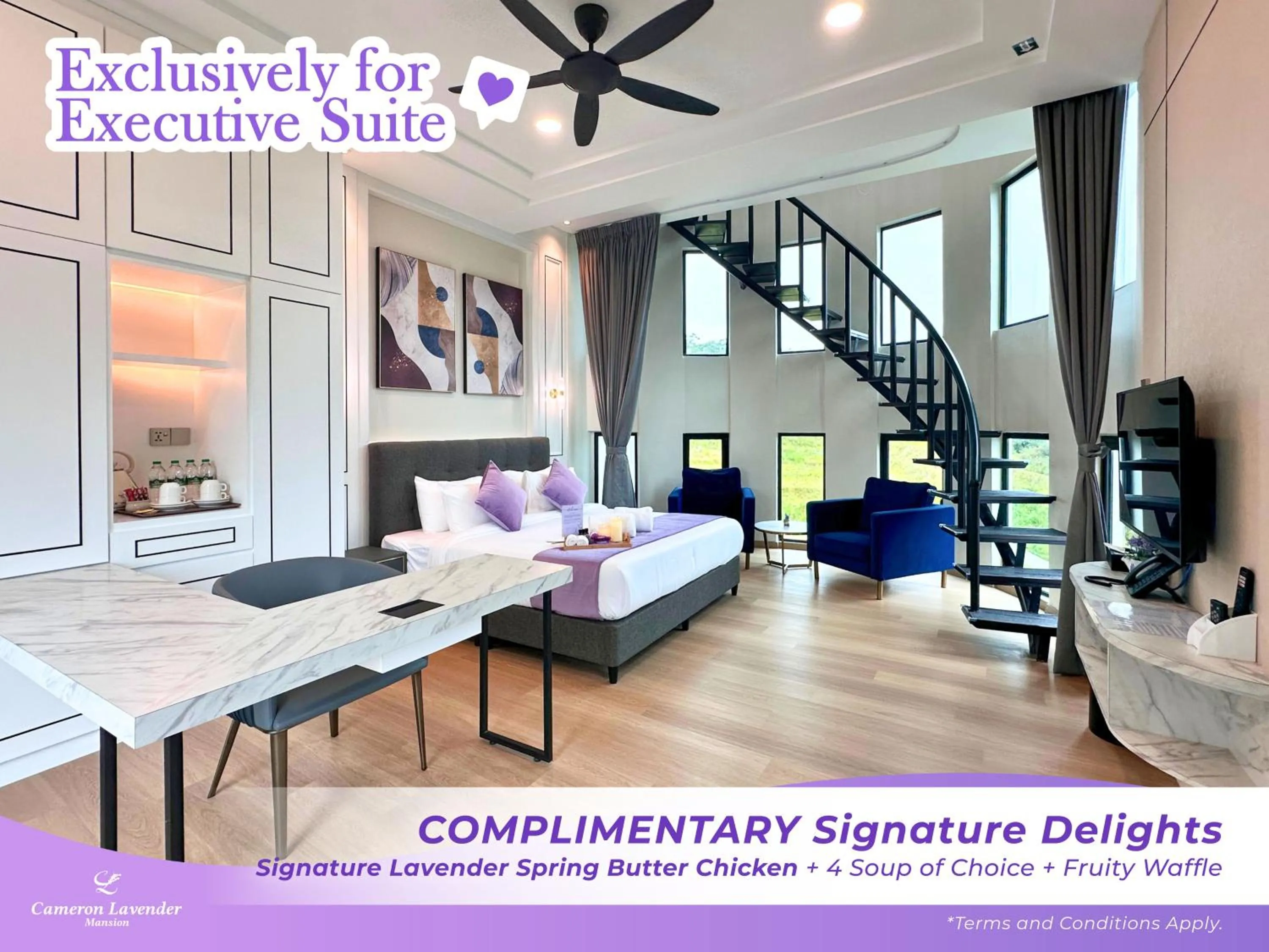 Cameron Lavender Mansion by PLAY