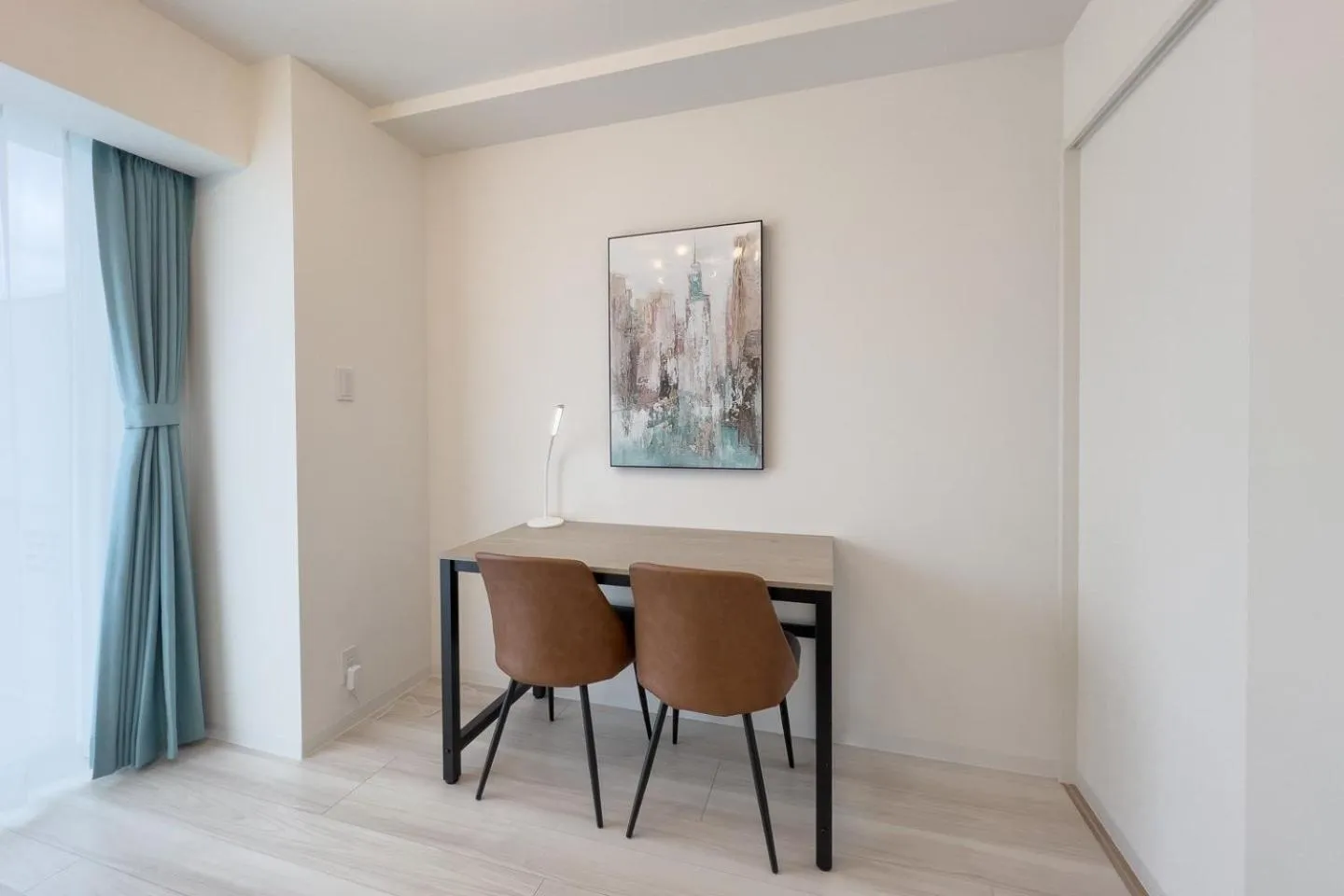 Seating area in Sakuramichi Terrace