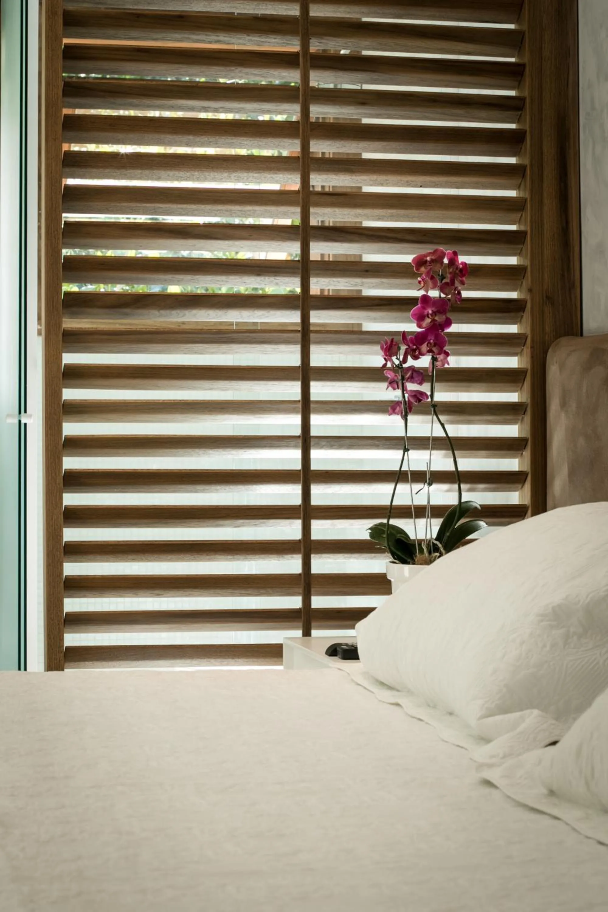 Bed in Veneza Carioca Hotel Bout