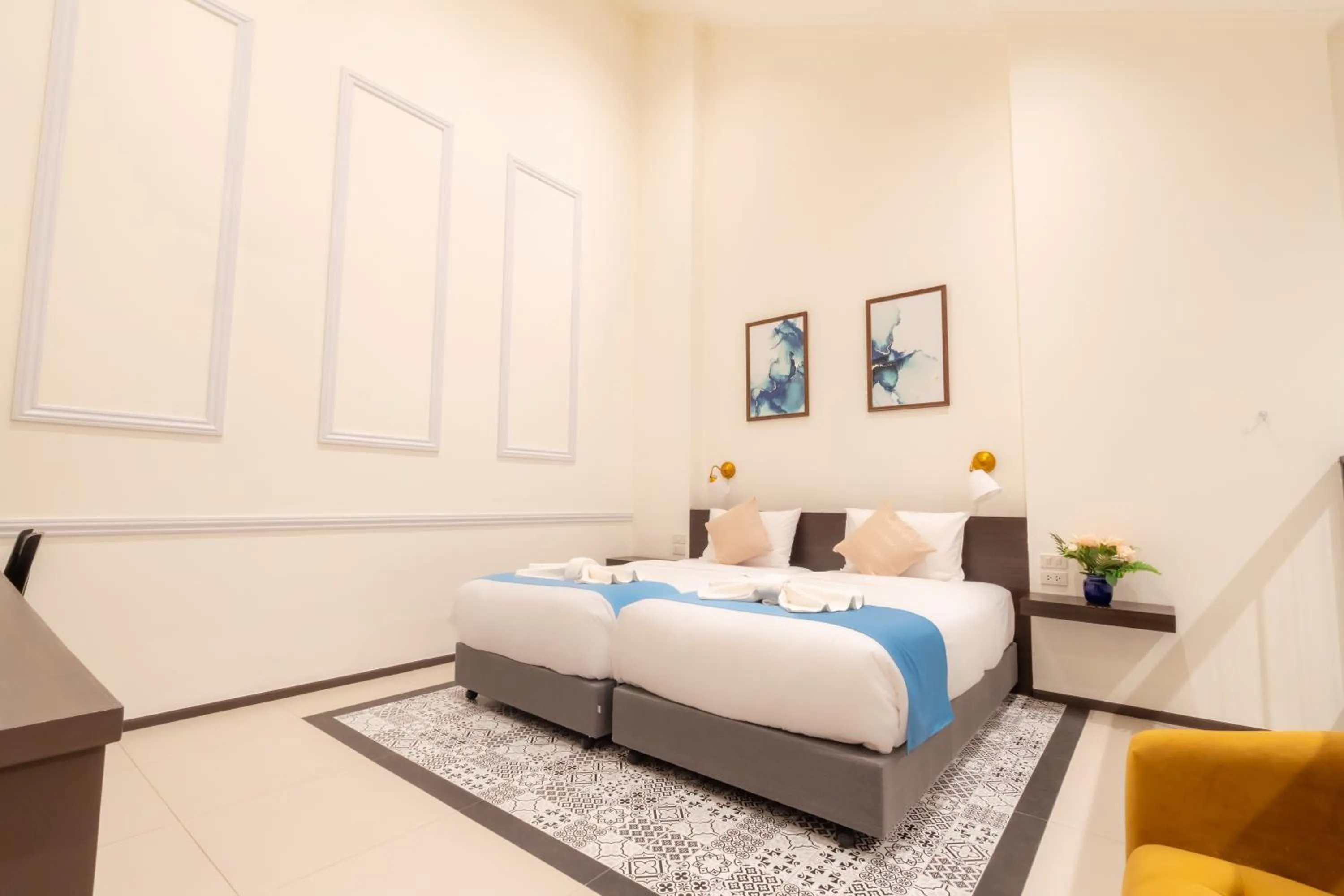 Bed in Le ville lanna Chiang Mai Gate Old Town Hotel