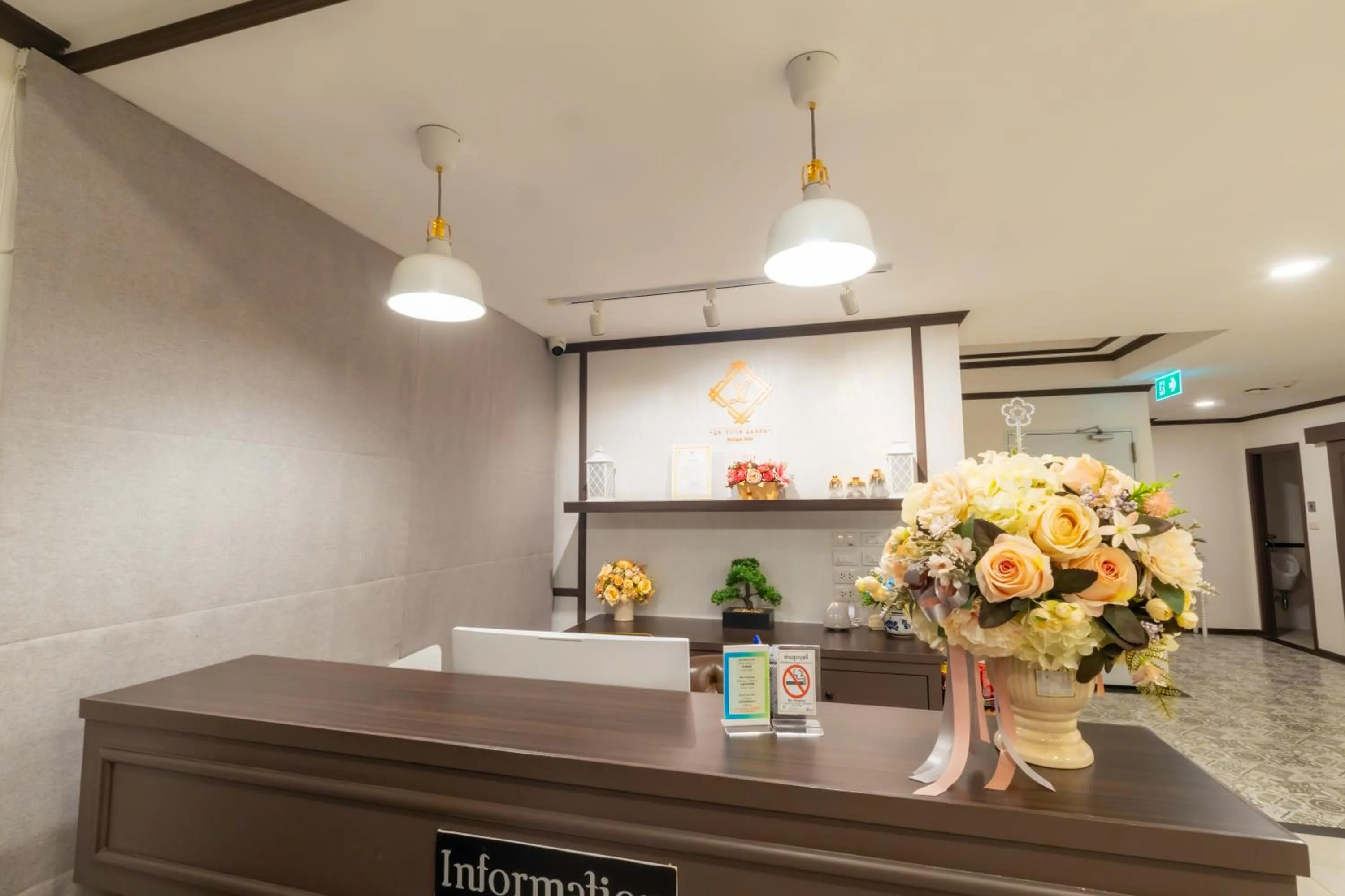 Lobby or reception in Le ville lanna Chiang Mai Gate Old Town Hotel