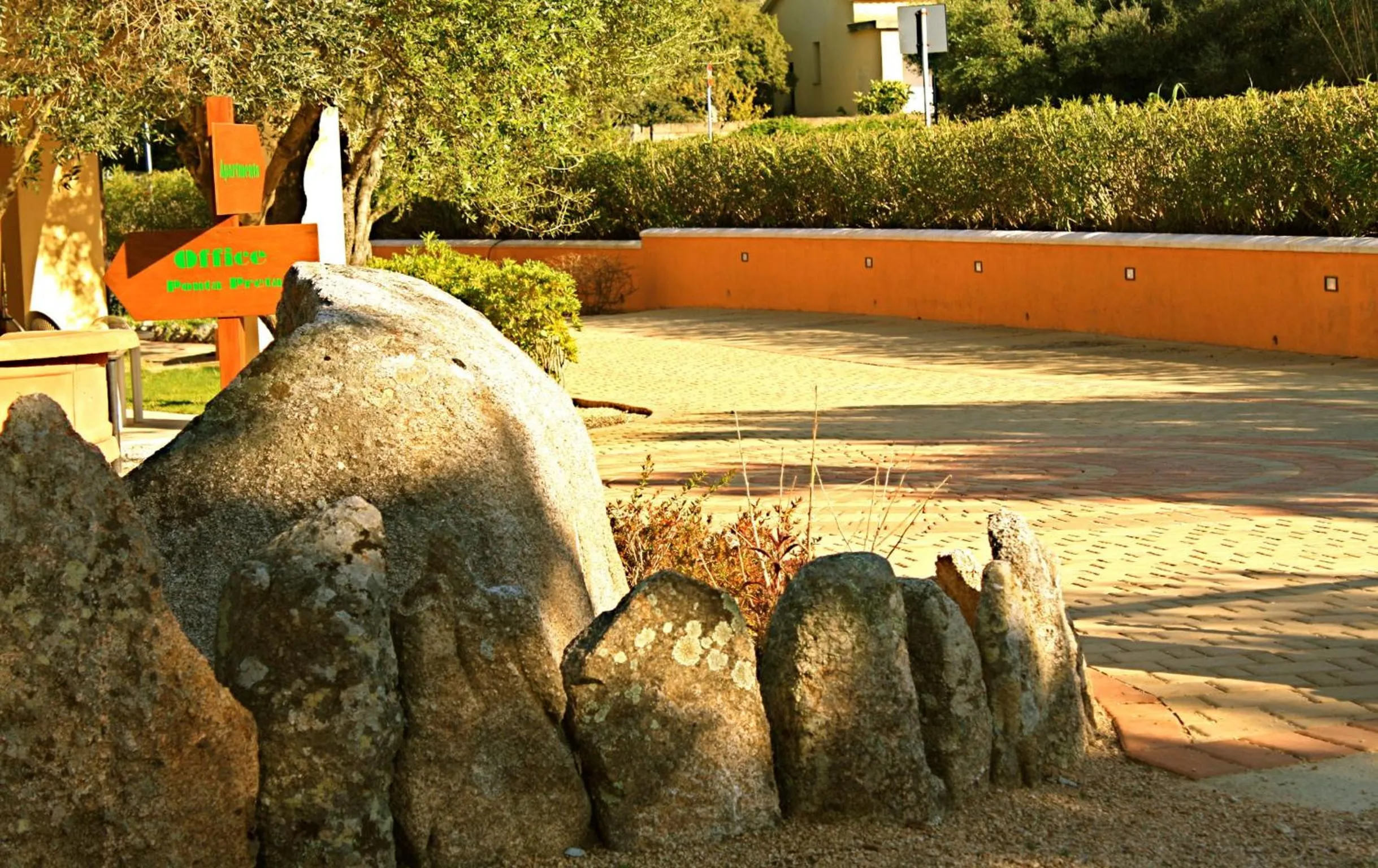 Garden in Residenze L'Isola Surf House
