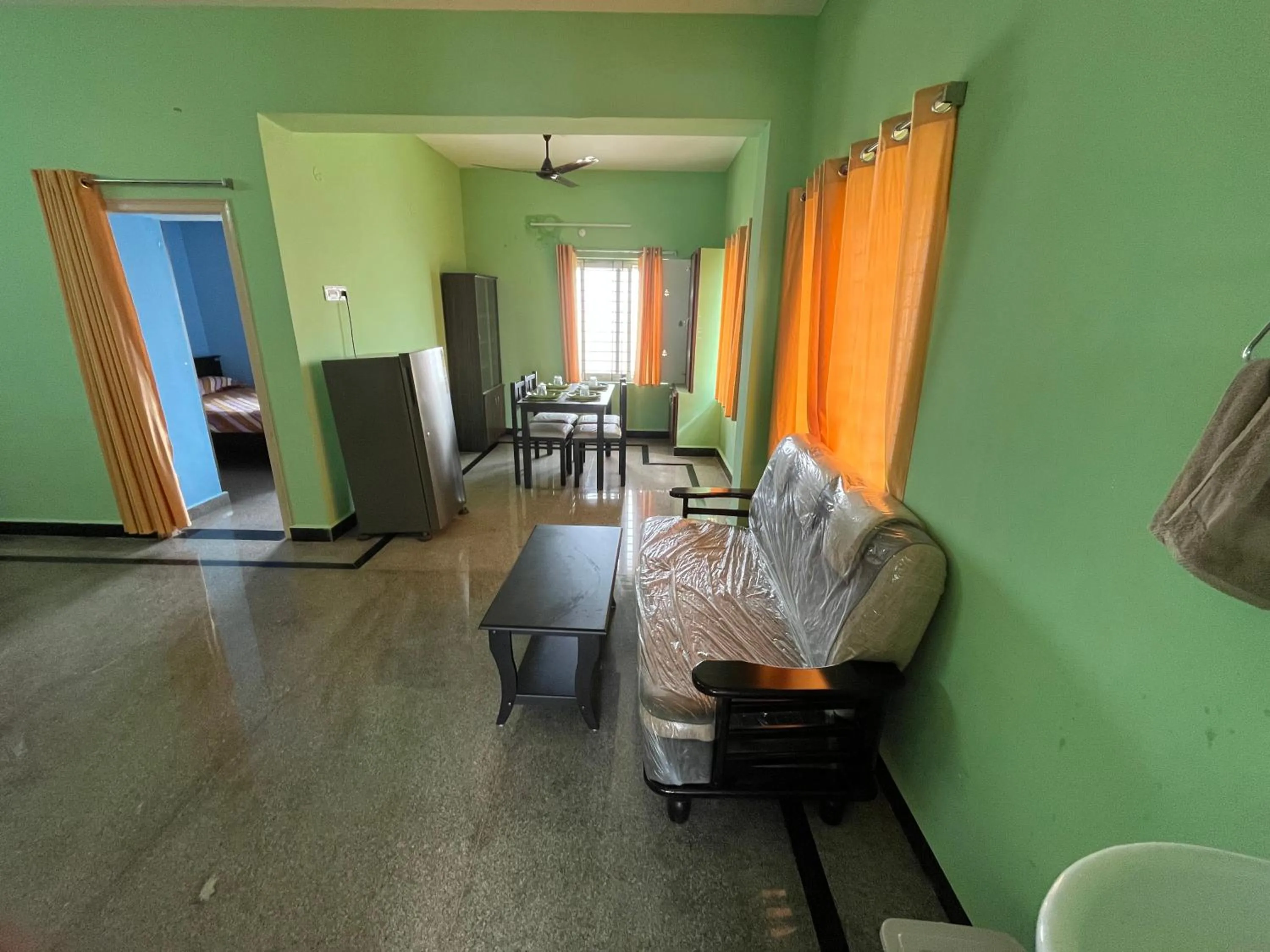 Living room in Aditya Homestay