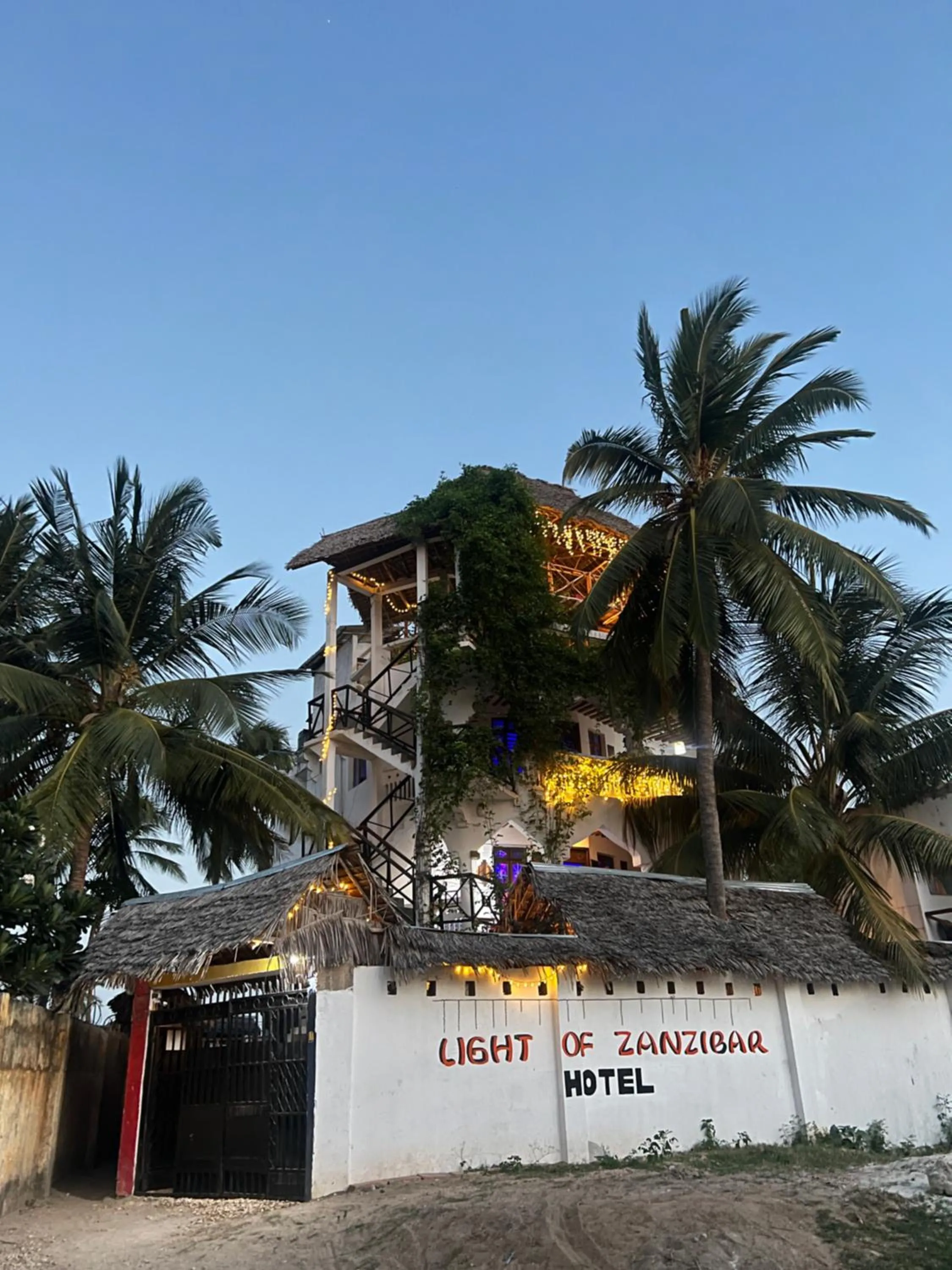 Property building in Light of Zanzibar Hotel