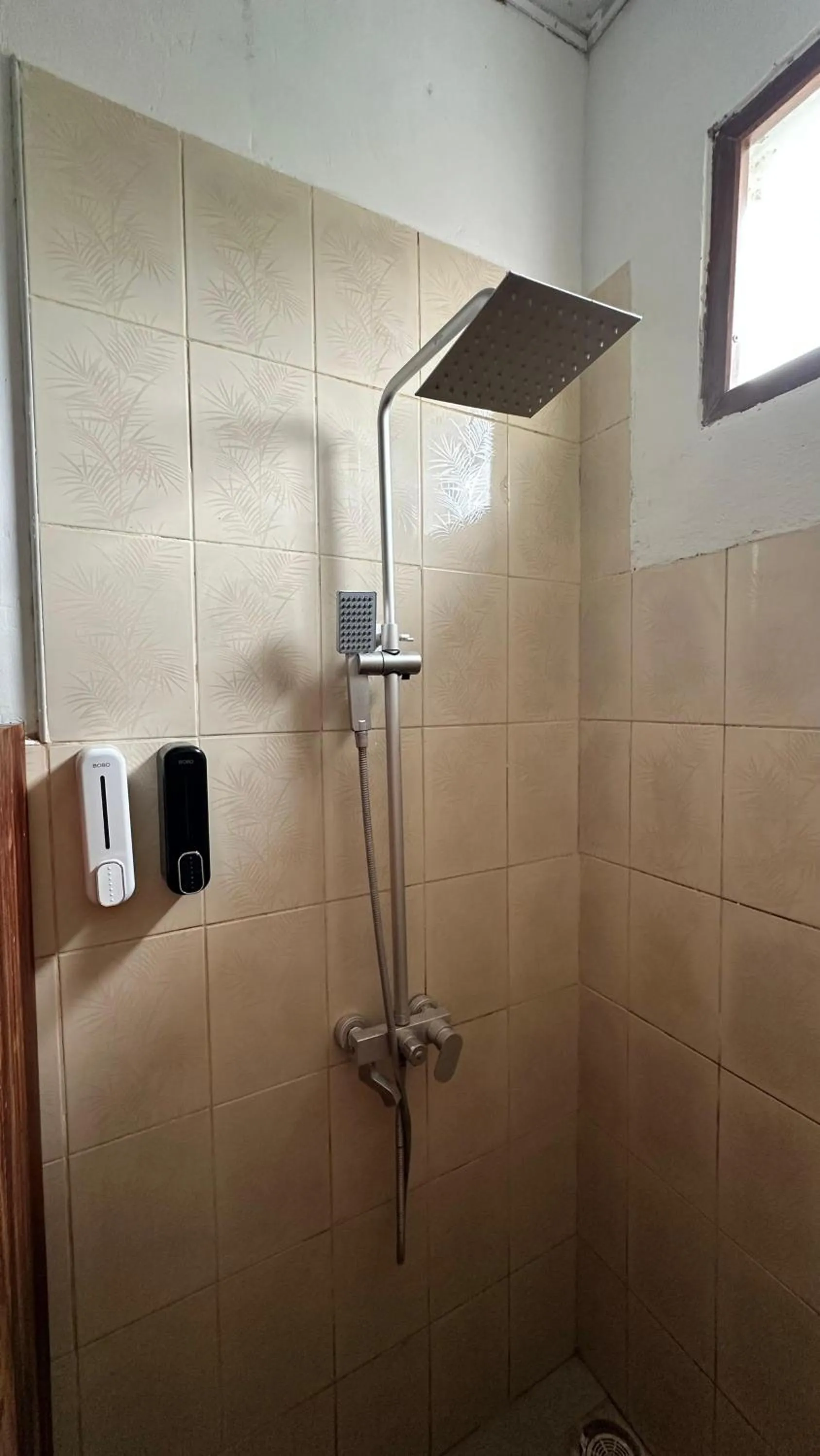 Shower in Light of Zanzibar Hotel