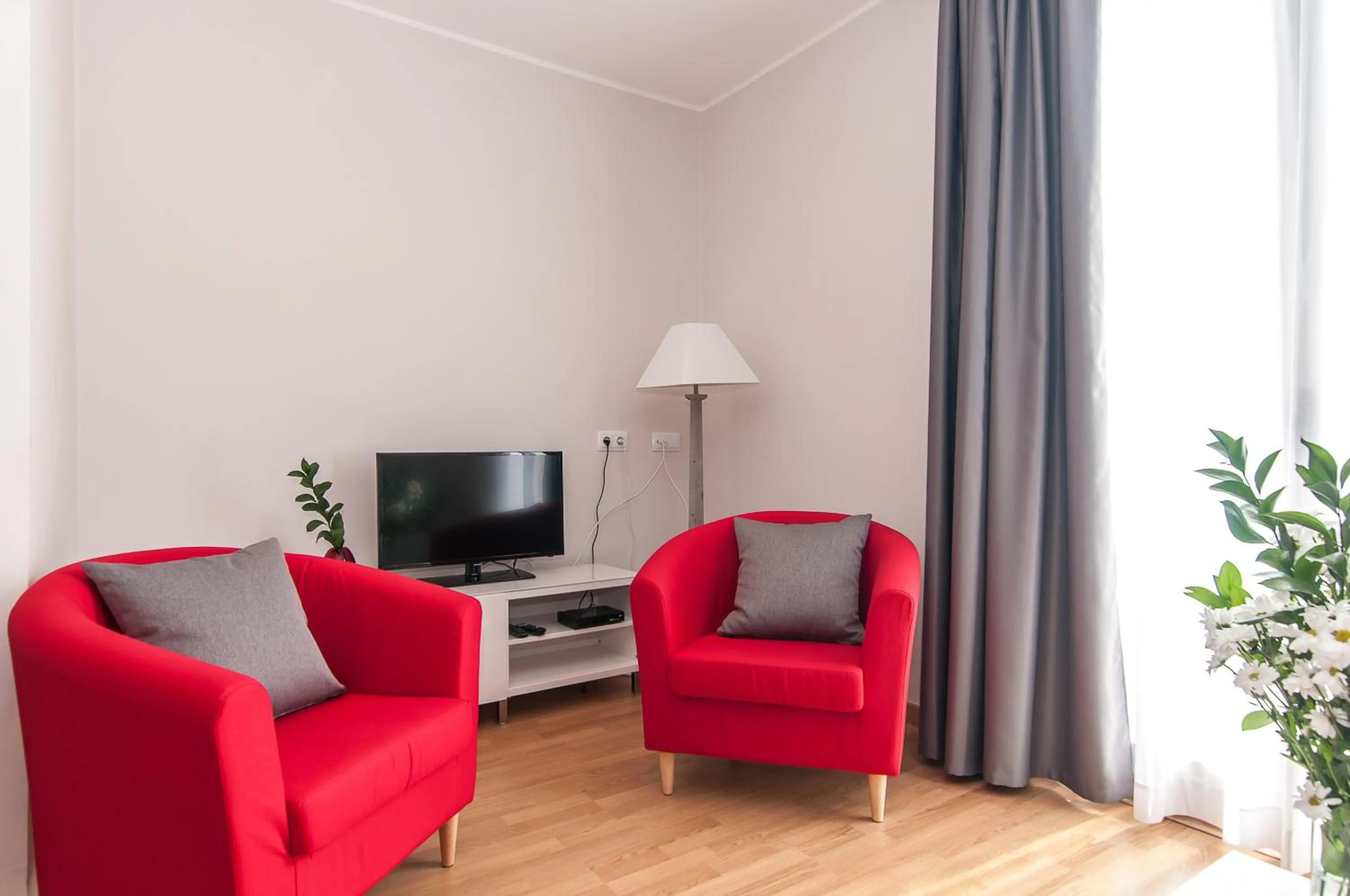 Living room in Pelayo Deluxe Apartments