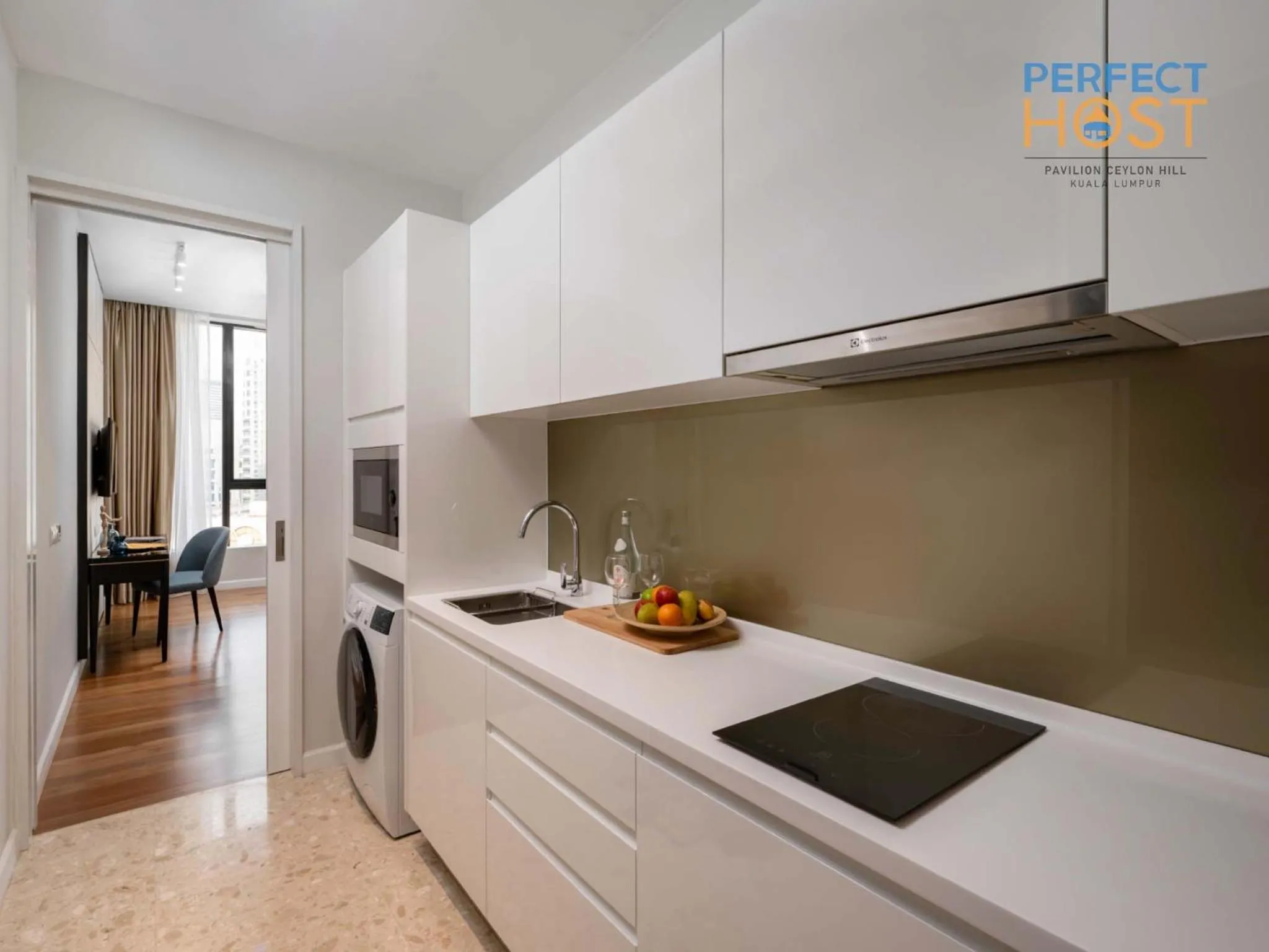 Kitchen or kitchenette in Pavilion Ceylon Hill Suites, Bukit Bintang by Perfect Host