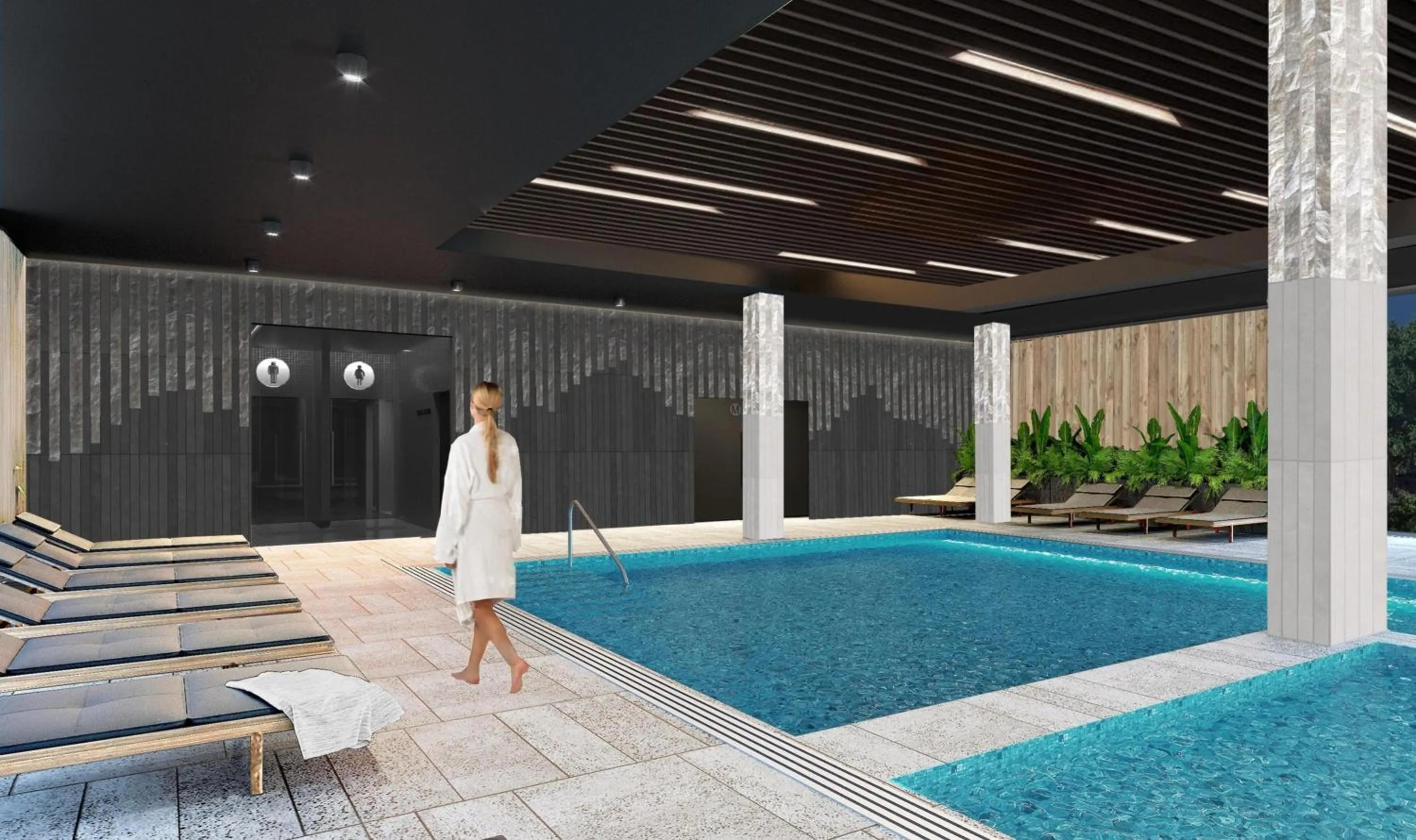 Swimming pool in Holiday Inn Resort Szklarska Poreba Happy Valley by IHG