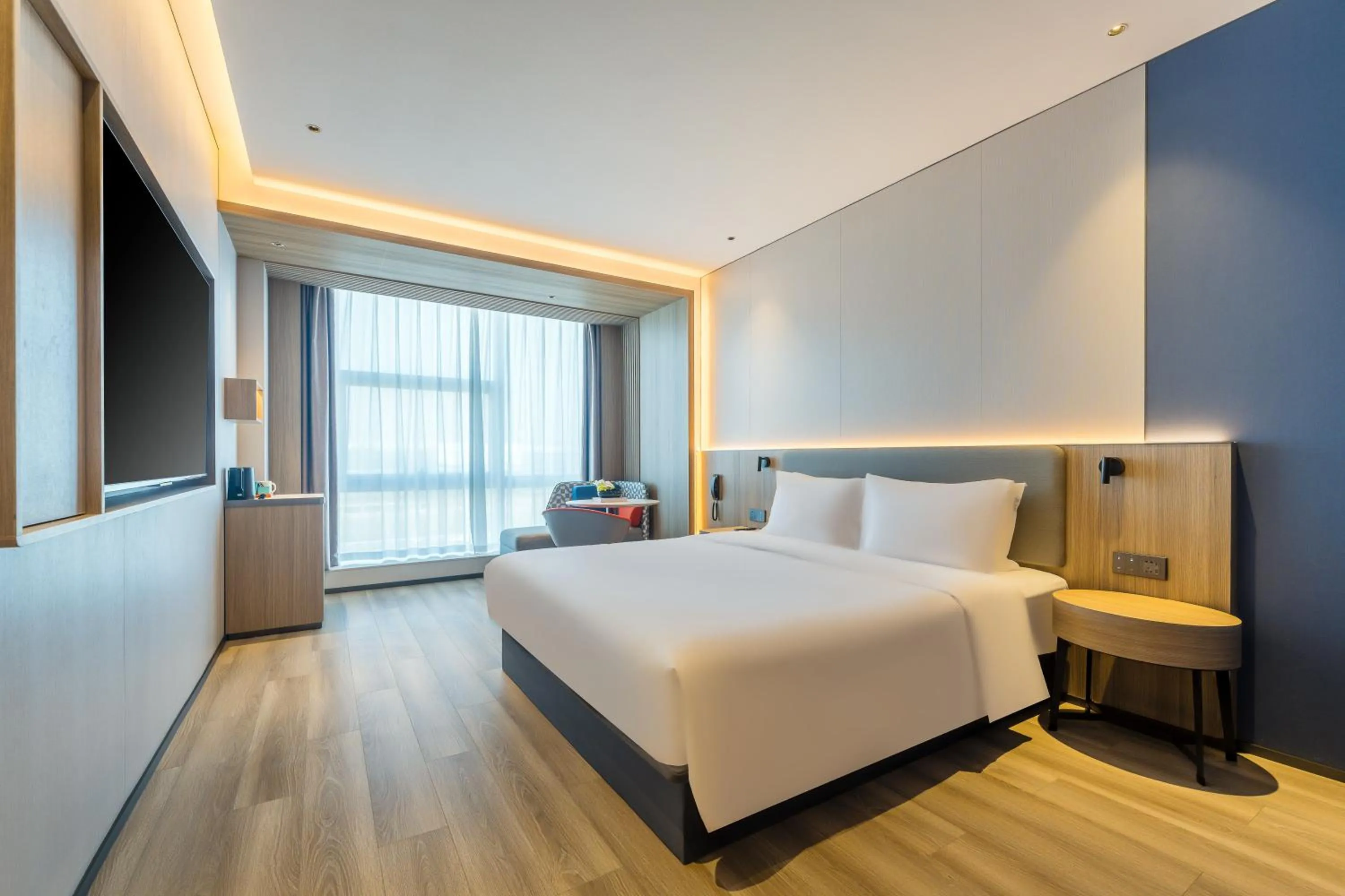 Bed in Holiday Inn Express Hangzhou Airport by IHG