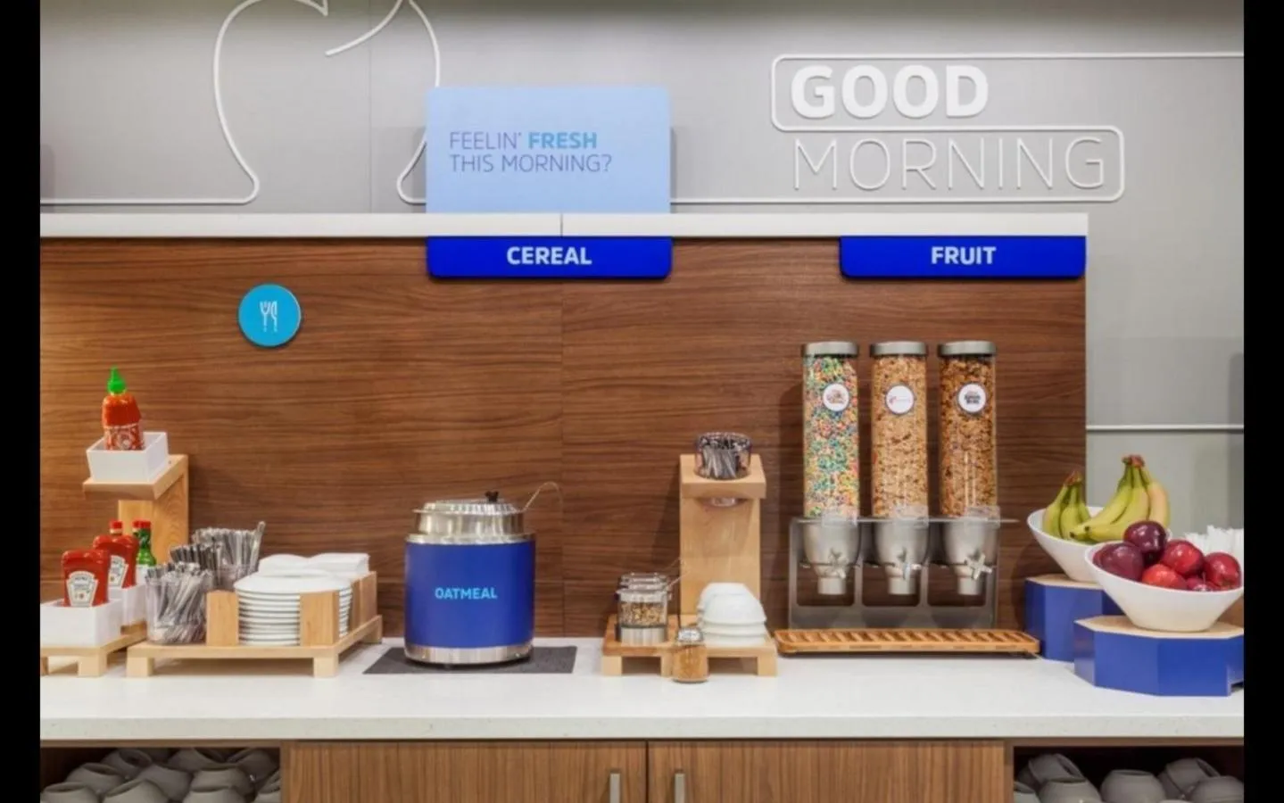 Buffet breakfast in Holiday Inn Express Cape Canaveral by IHG