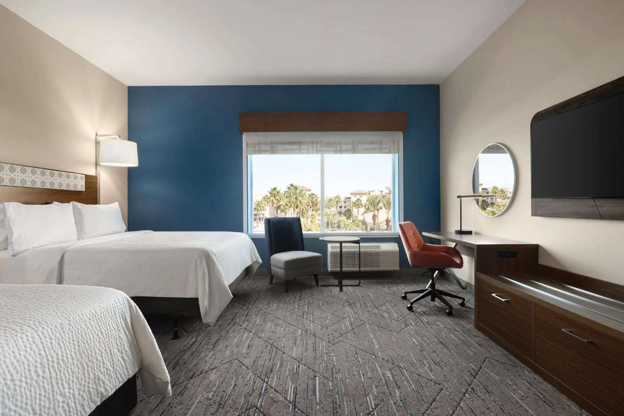 Photo of the whole room, Bed in Holiday Inn Express Cape Canaveral by IHG