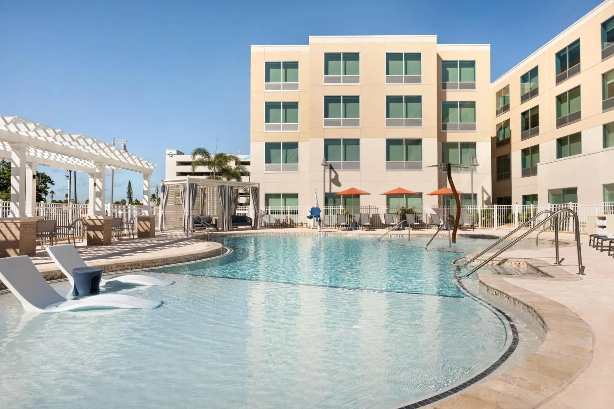 Swimming pool in Holiday Inn Express Cape Canaveral by IHG