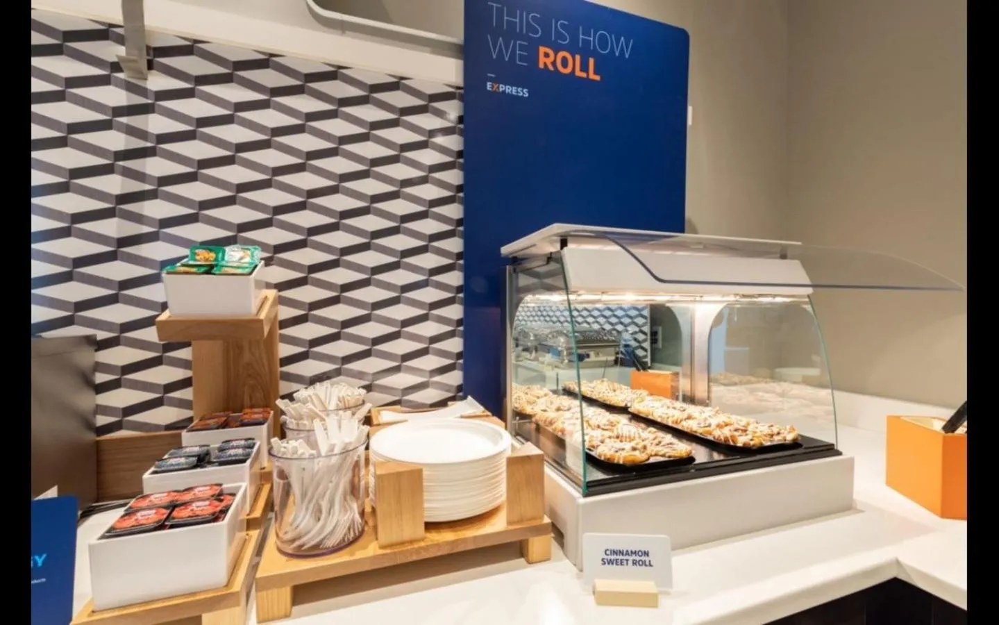 Buffet breakfast in Holiday Inn Express Cape Canaveral by IHG